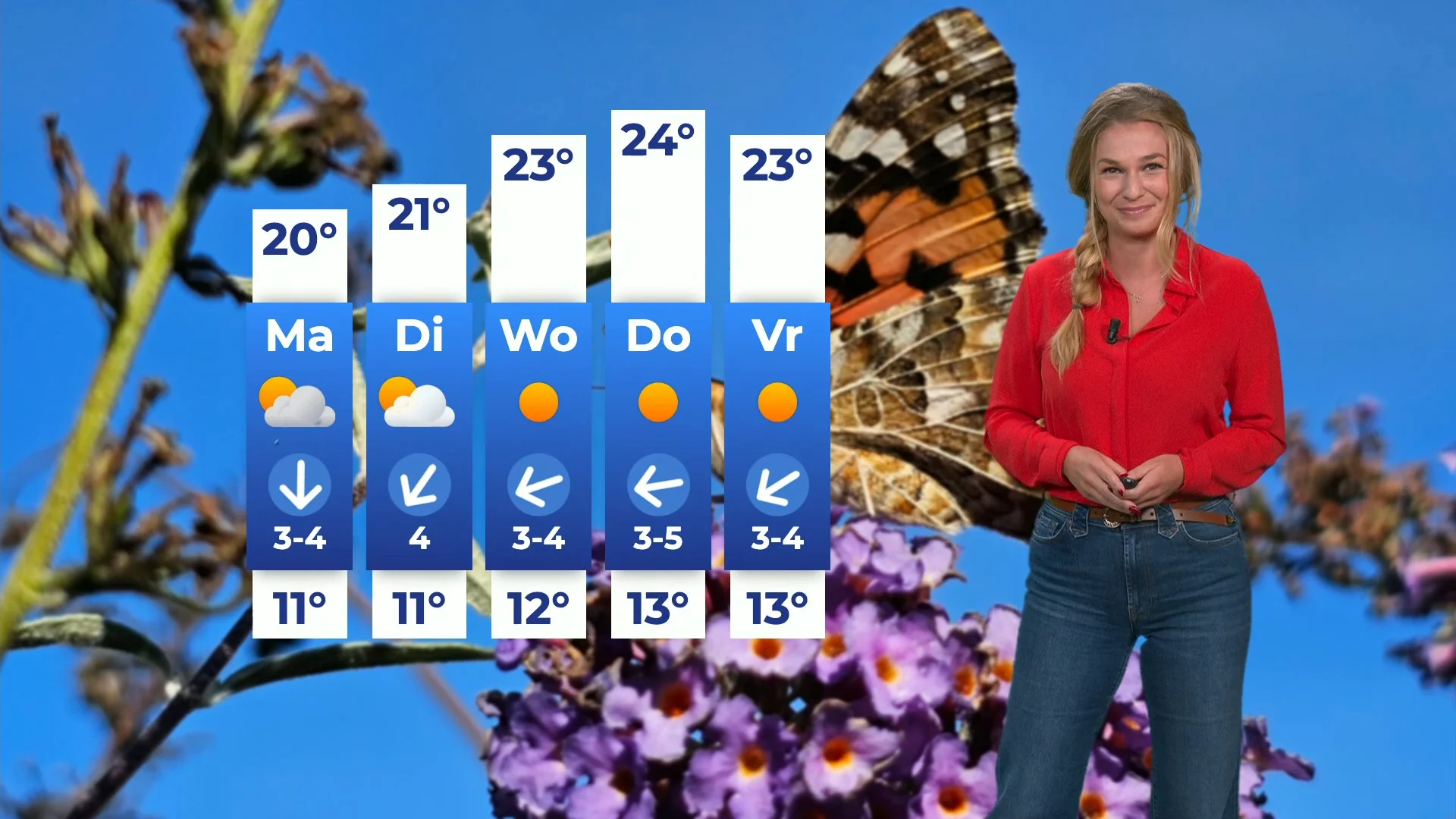 Zon laat zich komende week vaker zien, temperatuur in de lift