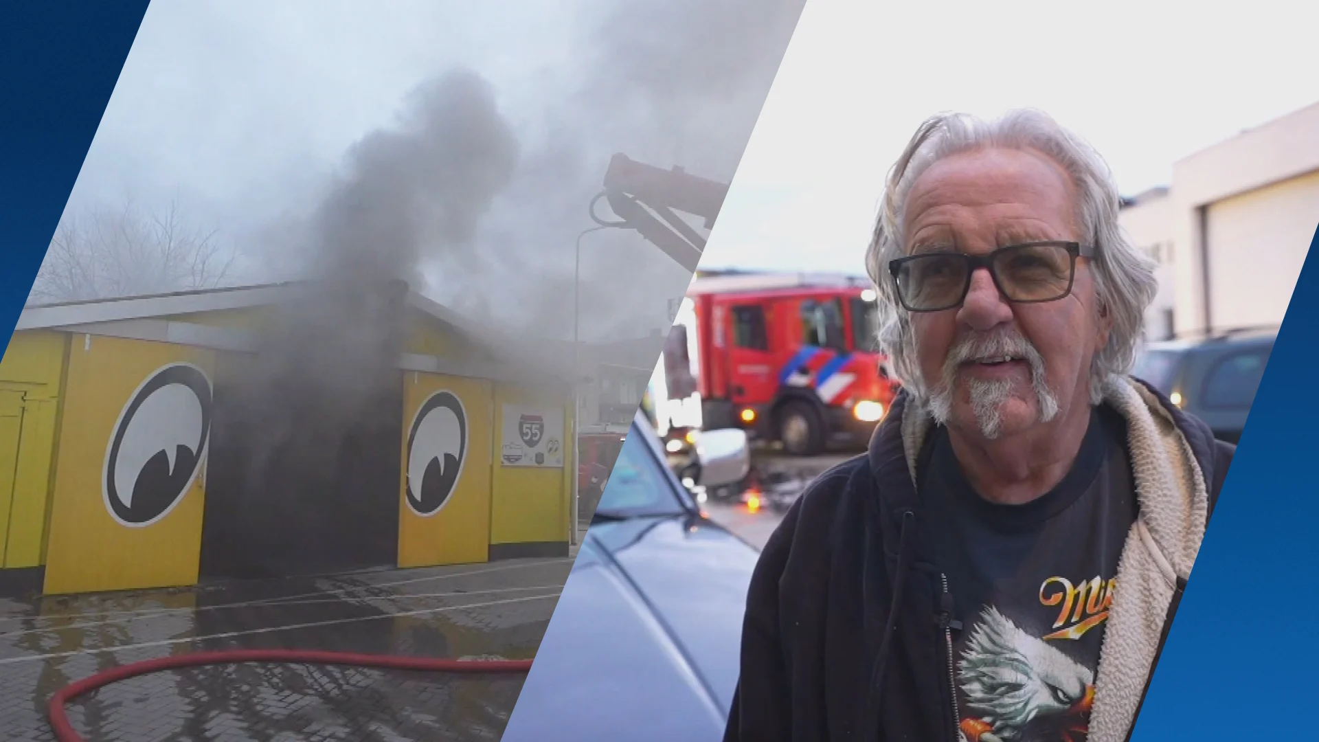 Verzamelaar Perry verliest deel verzameling oldtimers na brand in loods