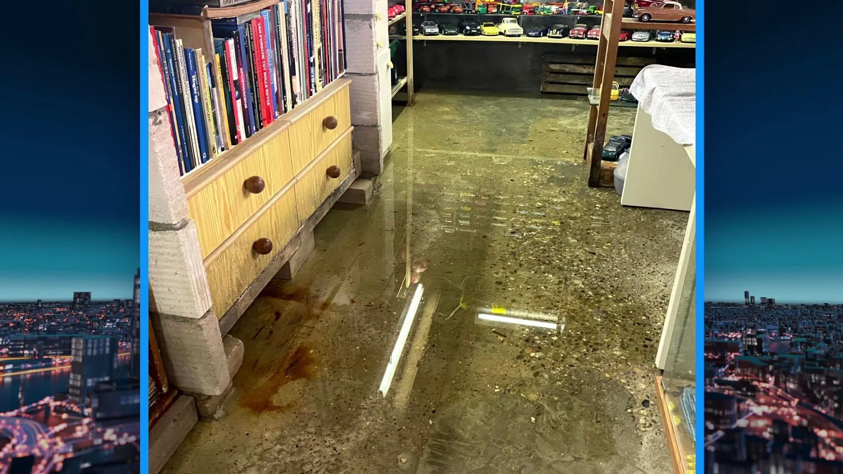 Bij elke regenbui komt het water bij Jaap uit de vloer omhoog