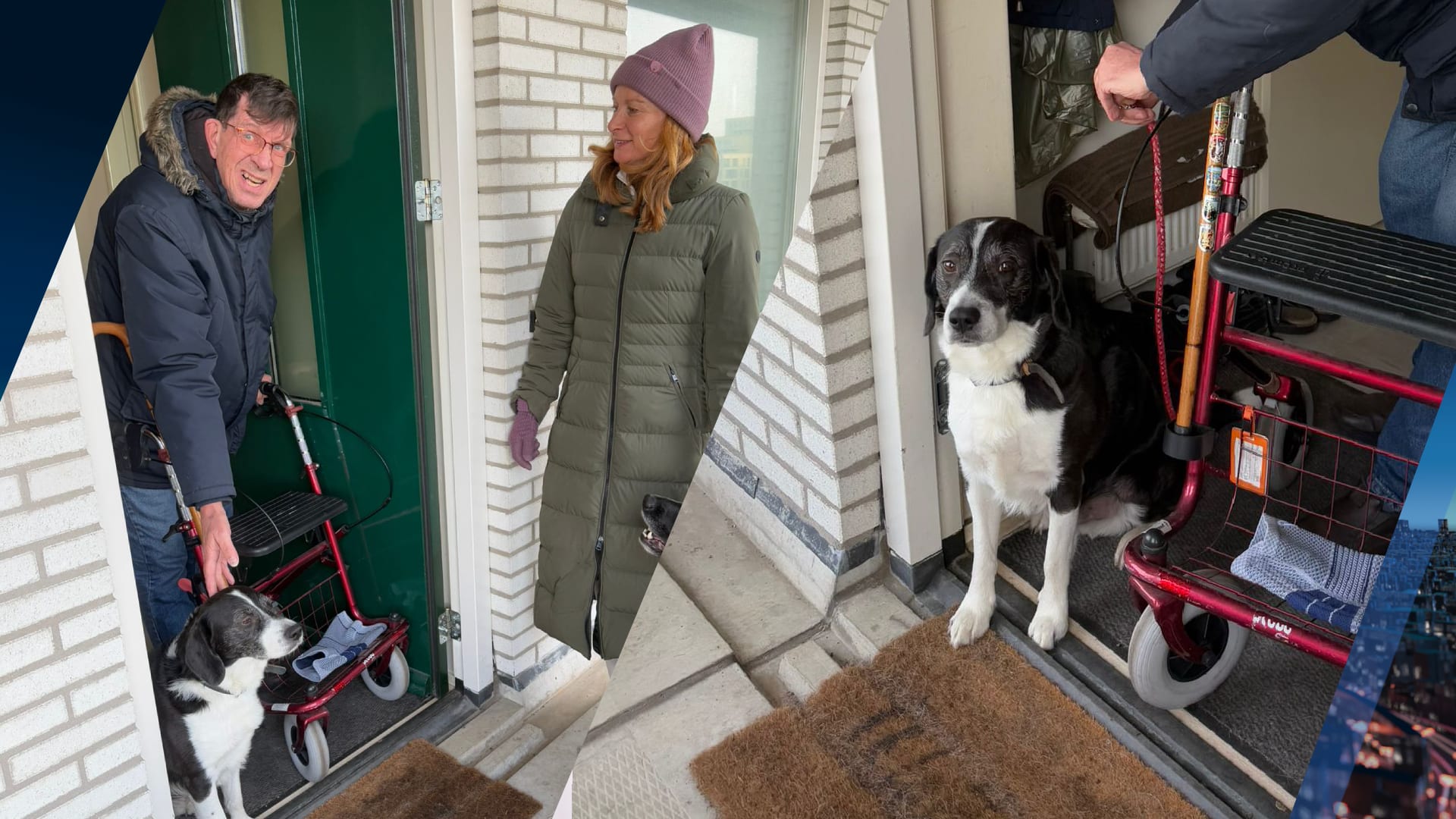 Buurtbewoners helpen zieke Frank (60) en laten zijn hond uit: 'Hou vol, we gaan je helpen'