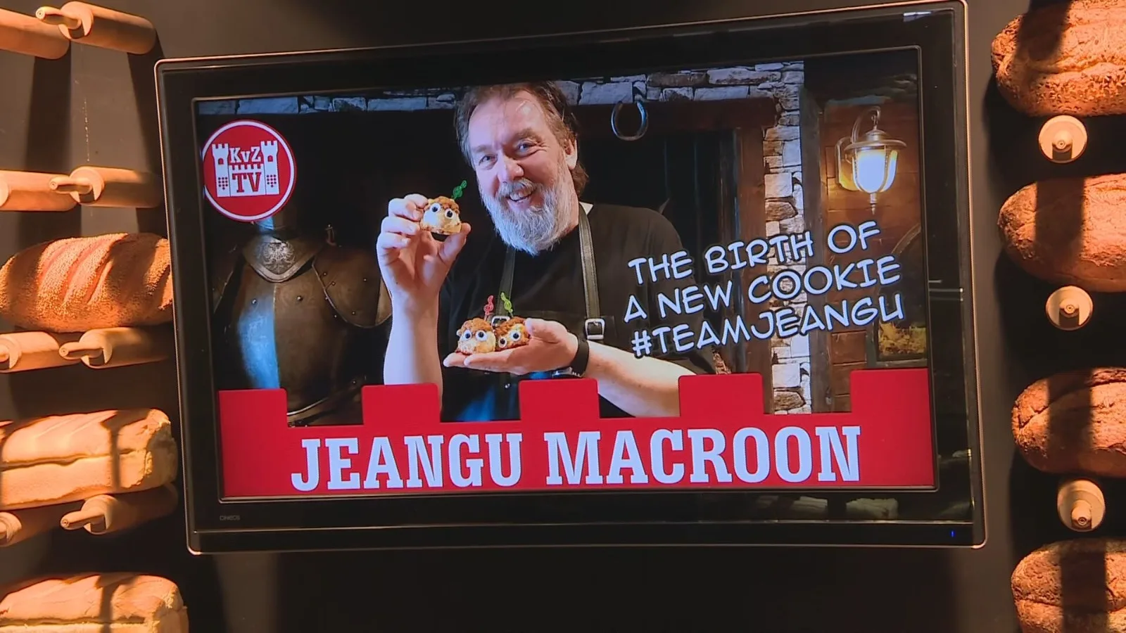 Bakker Ronald komt met ultieme songfestivalsnack: de Jeangu Macroon