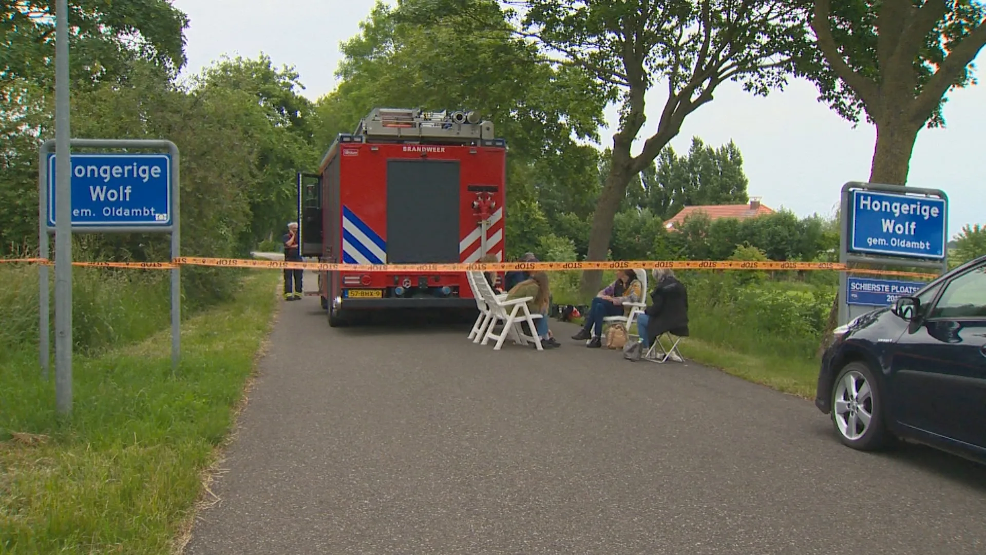 Gronings buurtschap Hongerige Wolf zonder stroom door gaslek