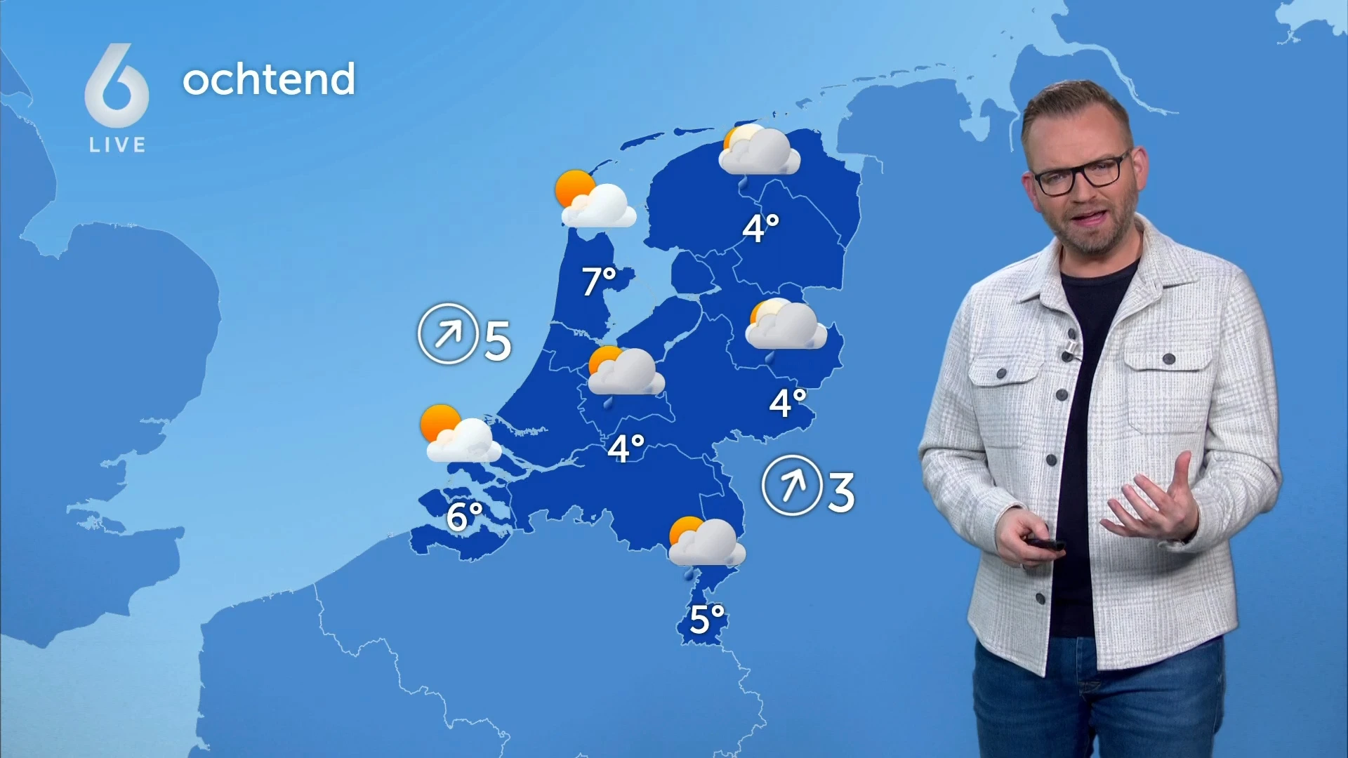 Winterweer maakt plaats voor regen en hogere temperaturen