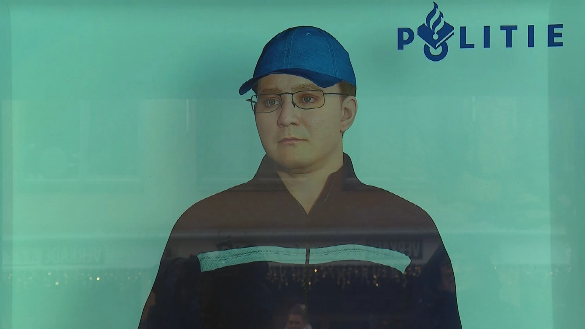 Primeur: politie zet 3D-beeld van gezochte verkrachter in 'holobox'