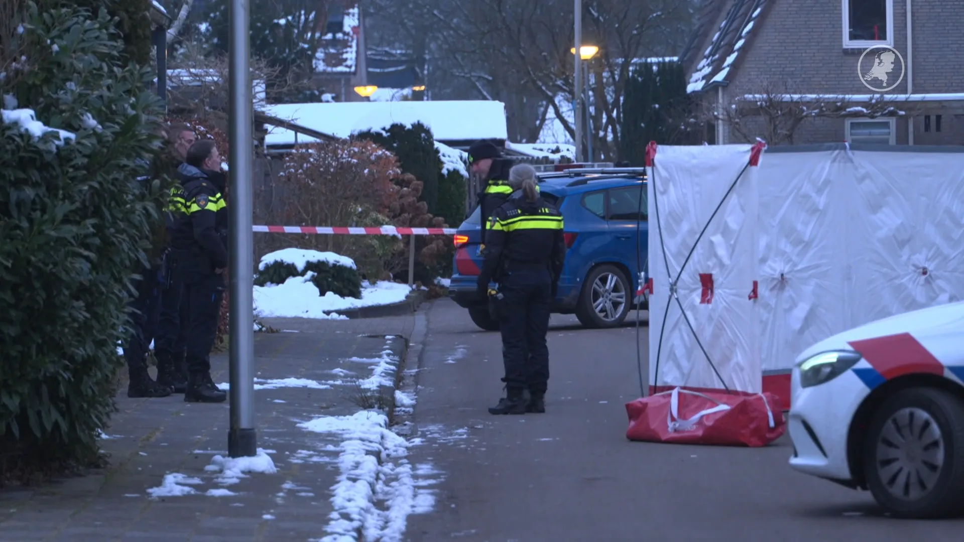 Dode aangetroffen op straat in Eelde
