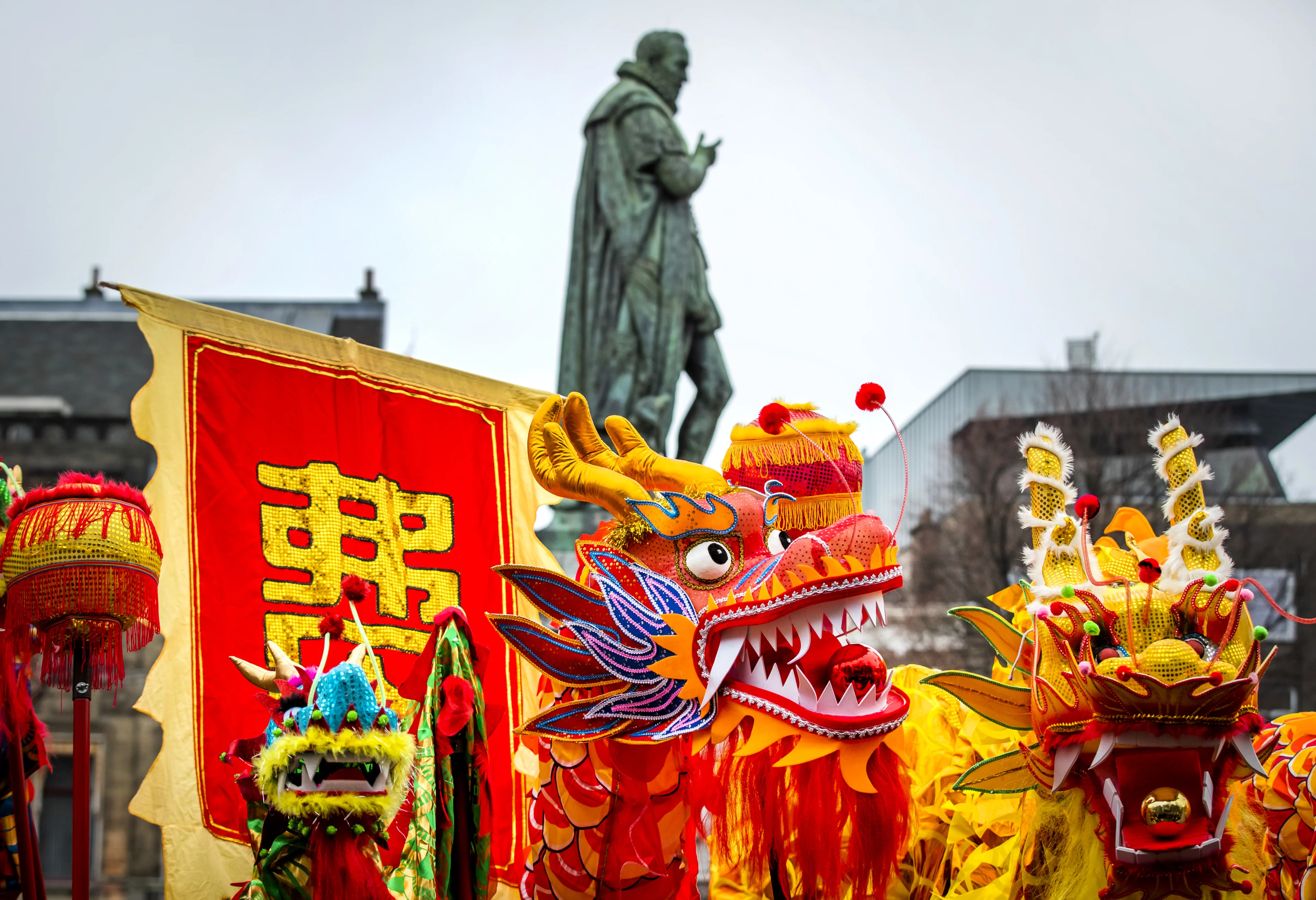 Weinig zorgen om coronavirus bij viering Chinees Nieuwjaar in Nederland