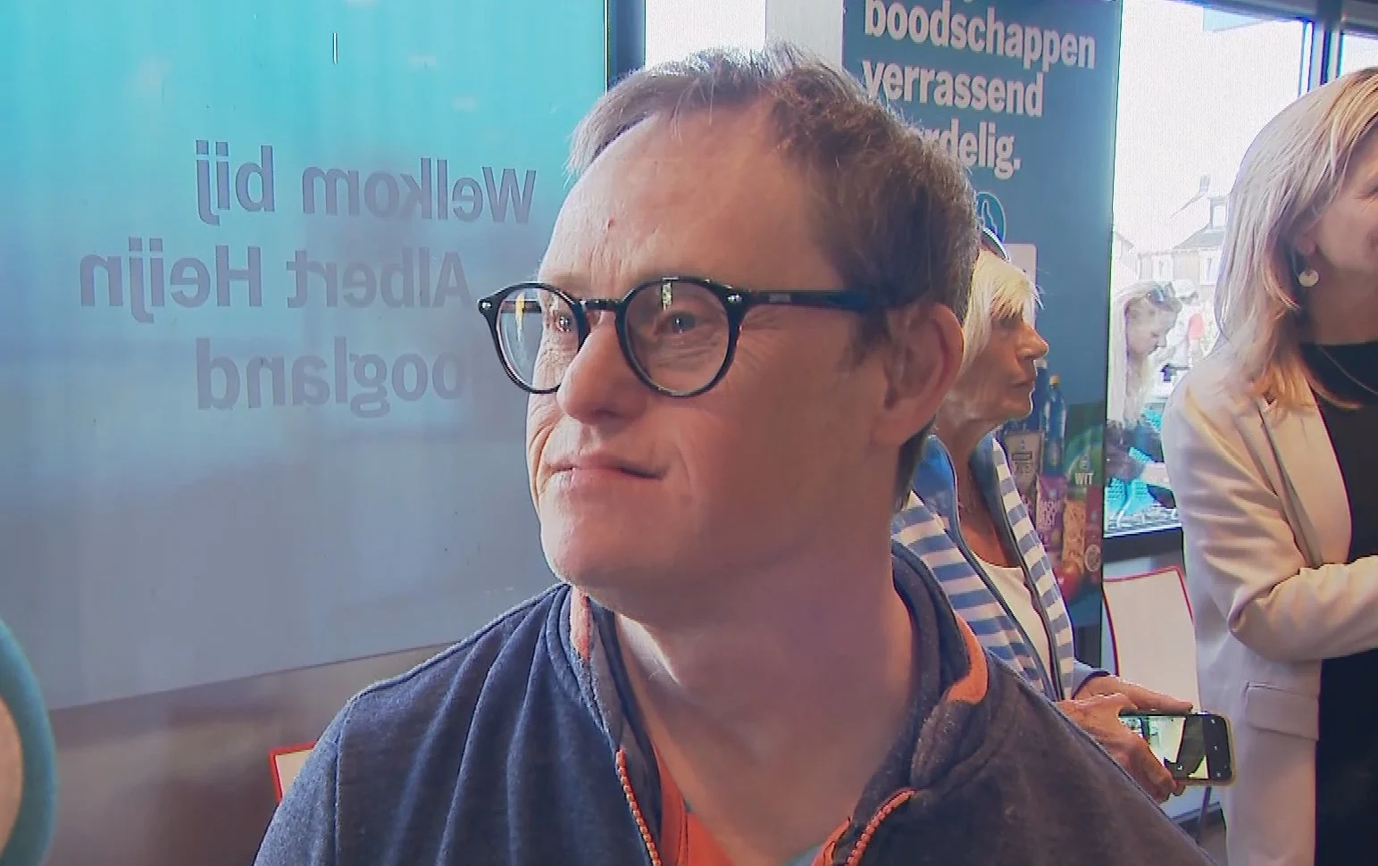 Na 25 jaar neemt Wouter, die syndroom van Down heeft, afscheid van collega's