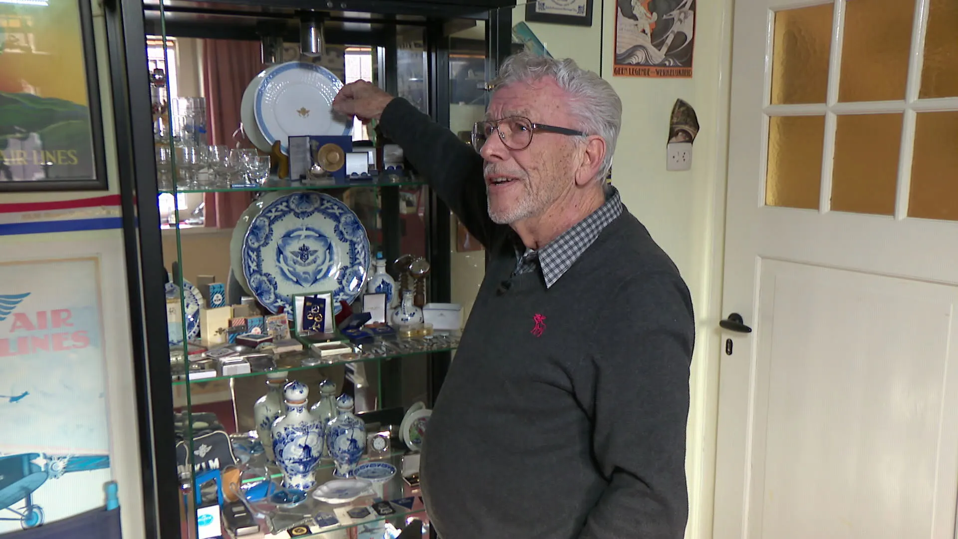 KLM-fan Ed hoopt dat maatschappij de crisis overleeft: 'Zou me echt aan het hart gaan'