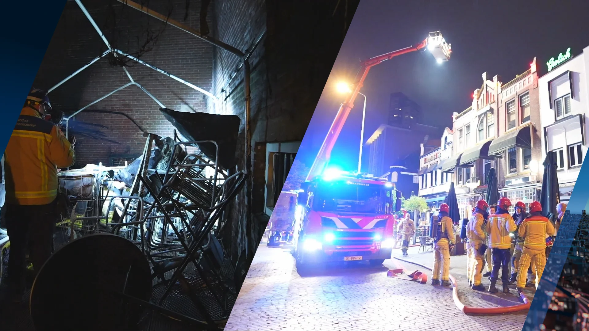 Eindhovense café-eigenaar ontdekt brand op dak, pand snel ontruimd