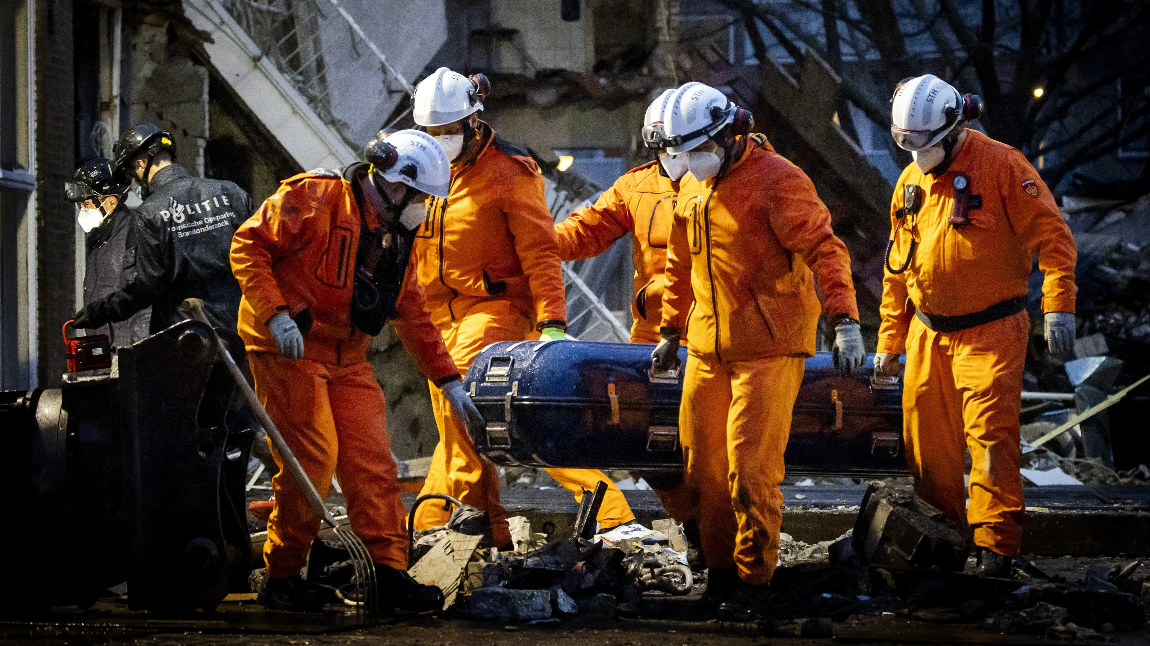 Vijf lichamen geborgen op rampplek explosie Den Haag