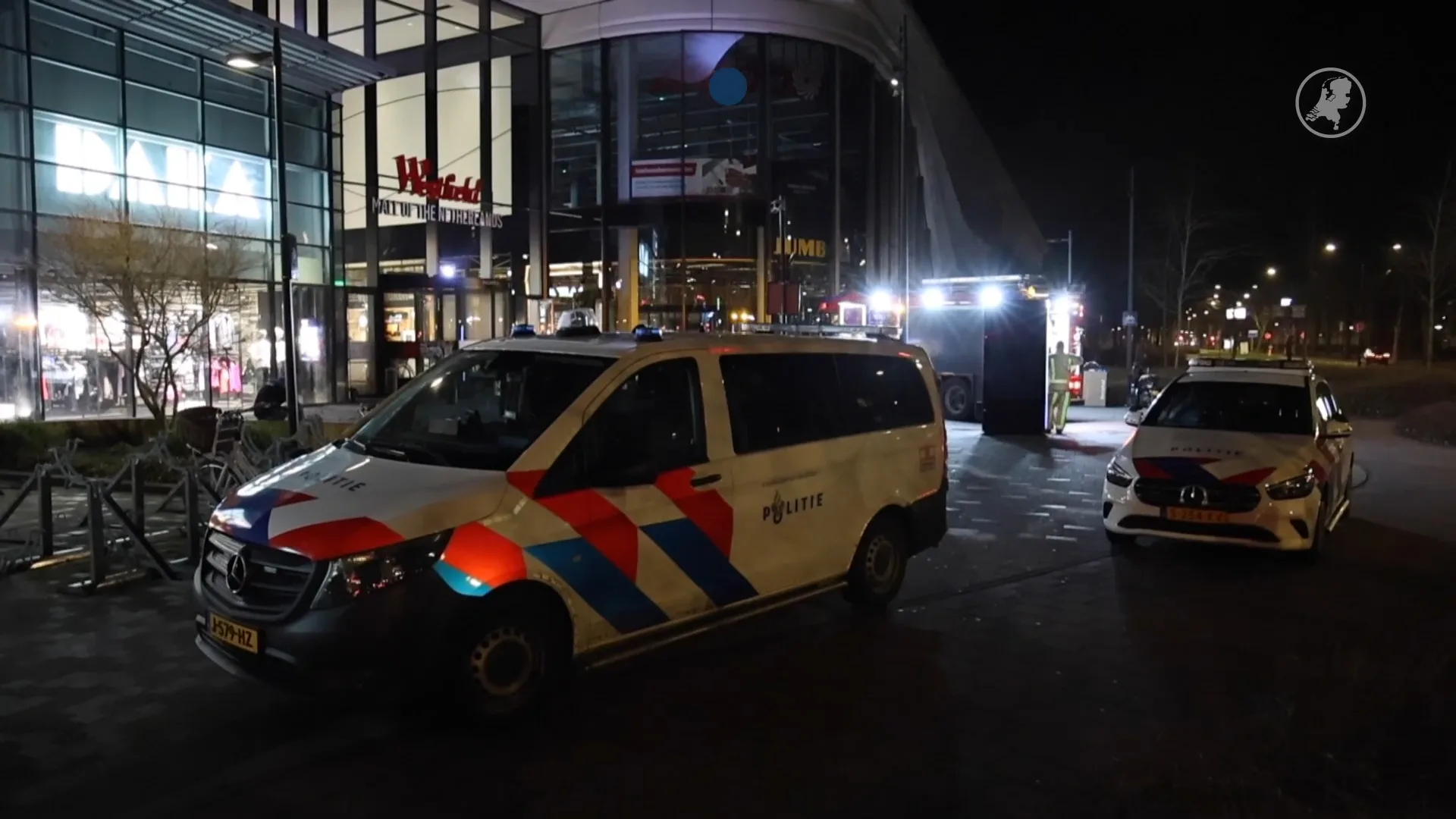Explosie bij winkelcentrum Mall of the Netherlands