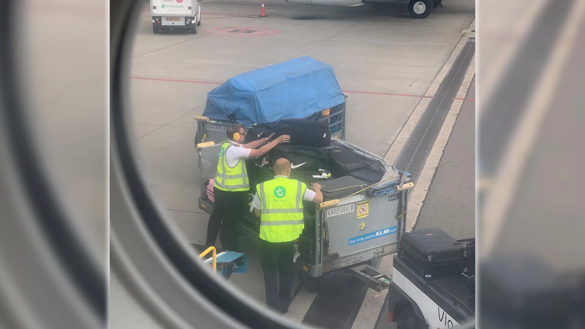 'Transaviavluchten vertrokken zonder bagage door personeelstekort'