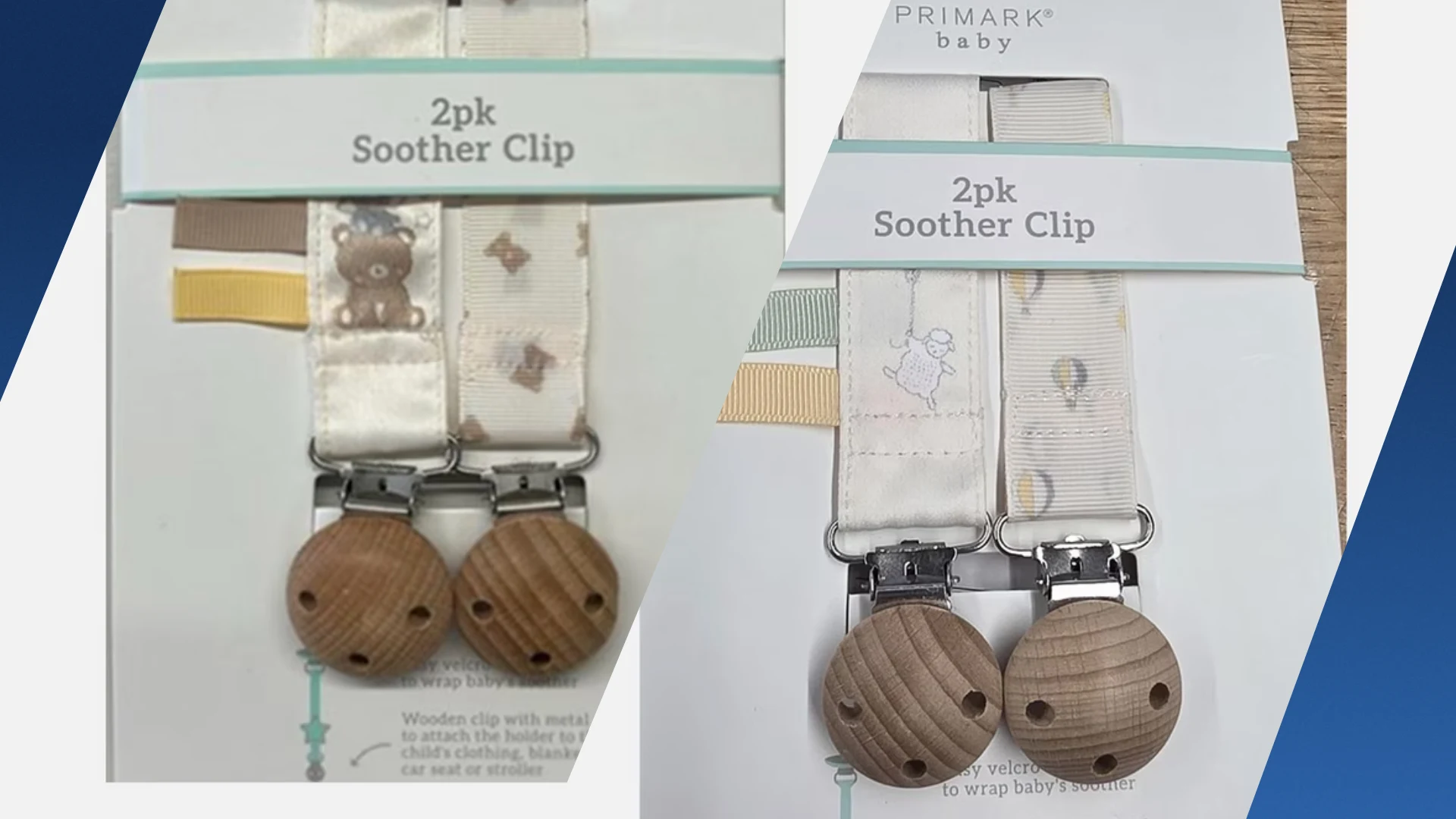 Primark roept onveilige fopspeenclips terug