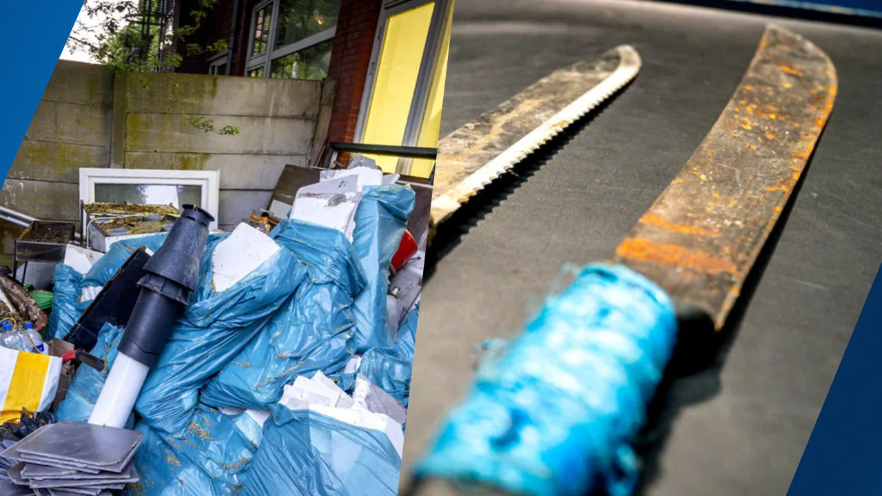 Honderden boetes, machetes en slang in tram bij controle Den Haag