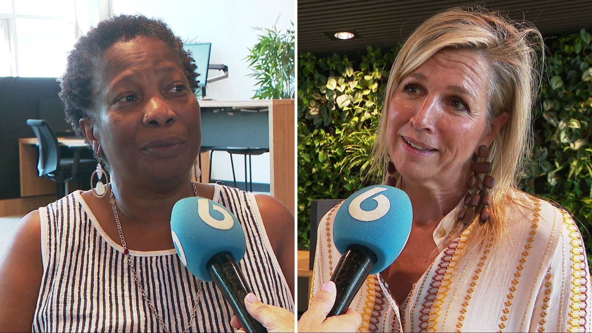 Diana's verhaal raakt Máxima tijdens bezoek aan schuldhulp