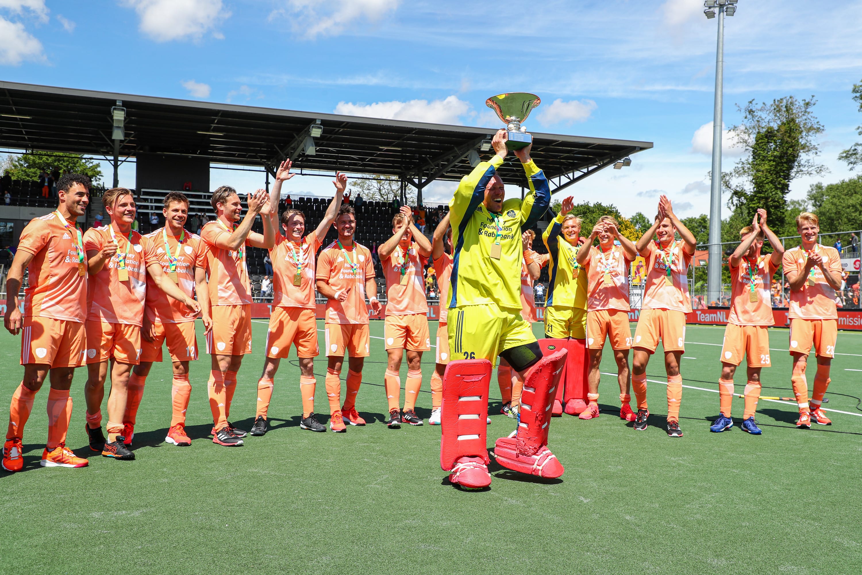 Hockeymannen veroveren op eigen bodem zesde EK-titel