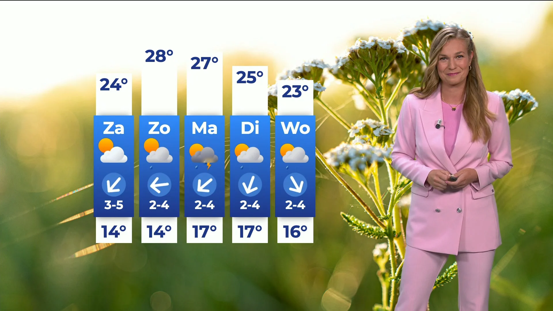 Na frisse vrijdag terug naar zomerse hitte: temperaturen tot 31 graden