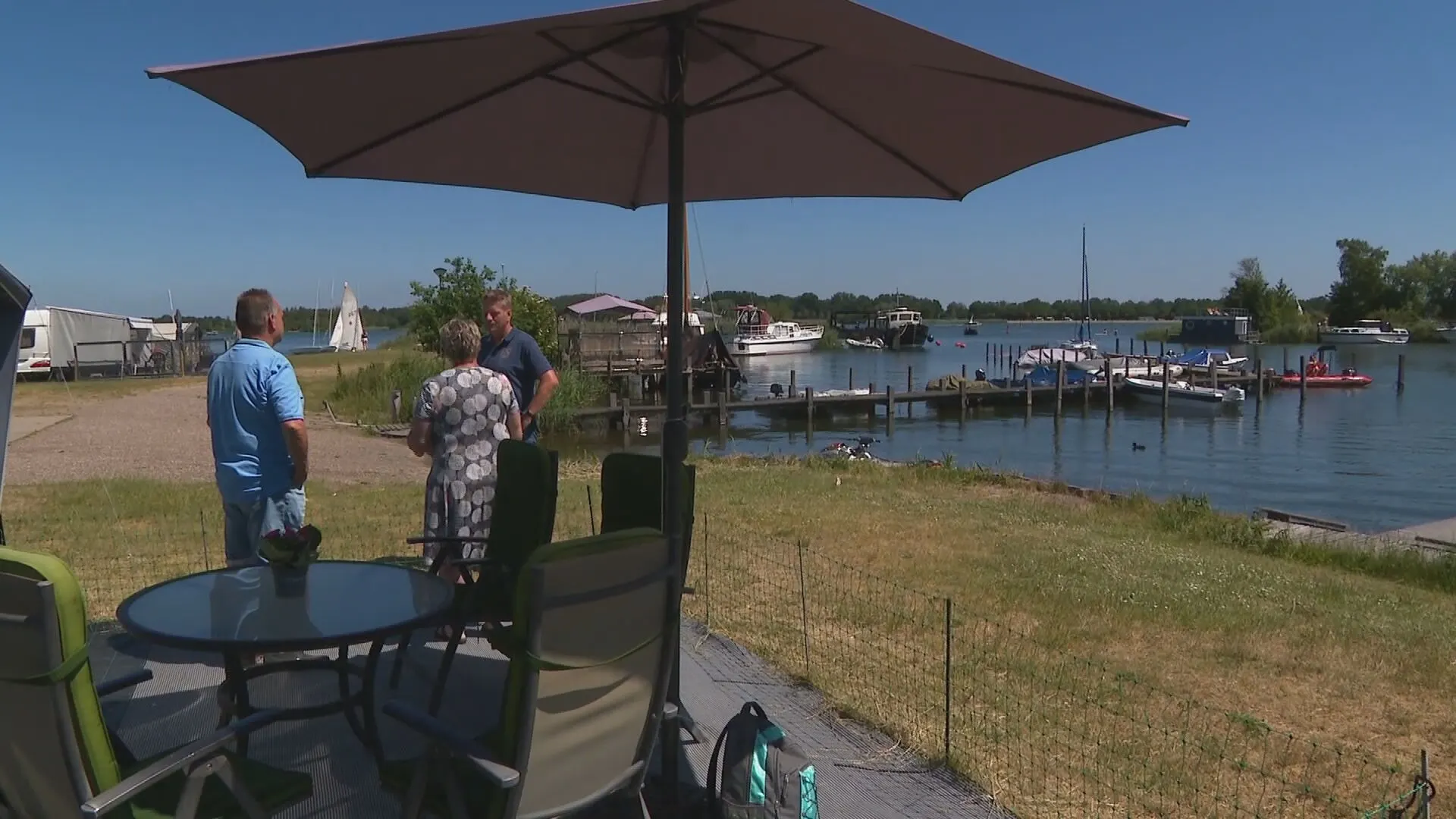 Campinggasten getuige van dodelijk sloepongeluk: 'Hij werd in het water gereanimeerd'