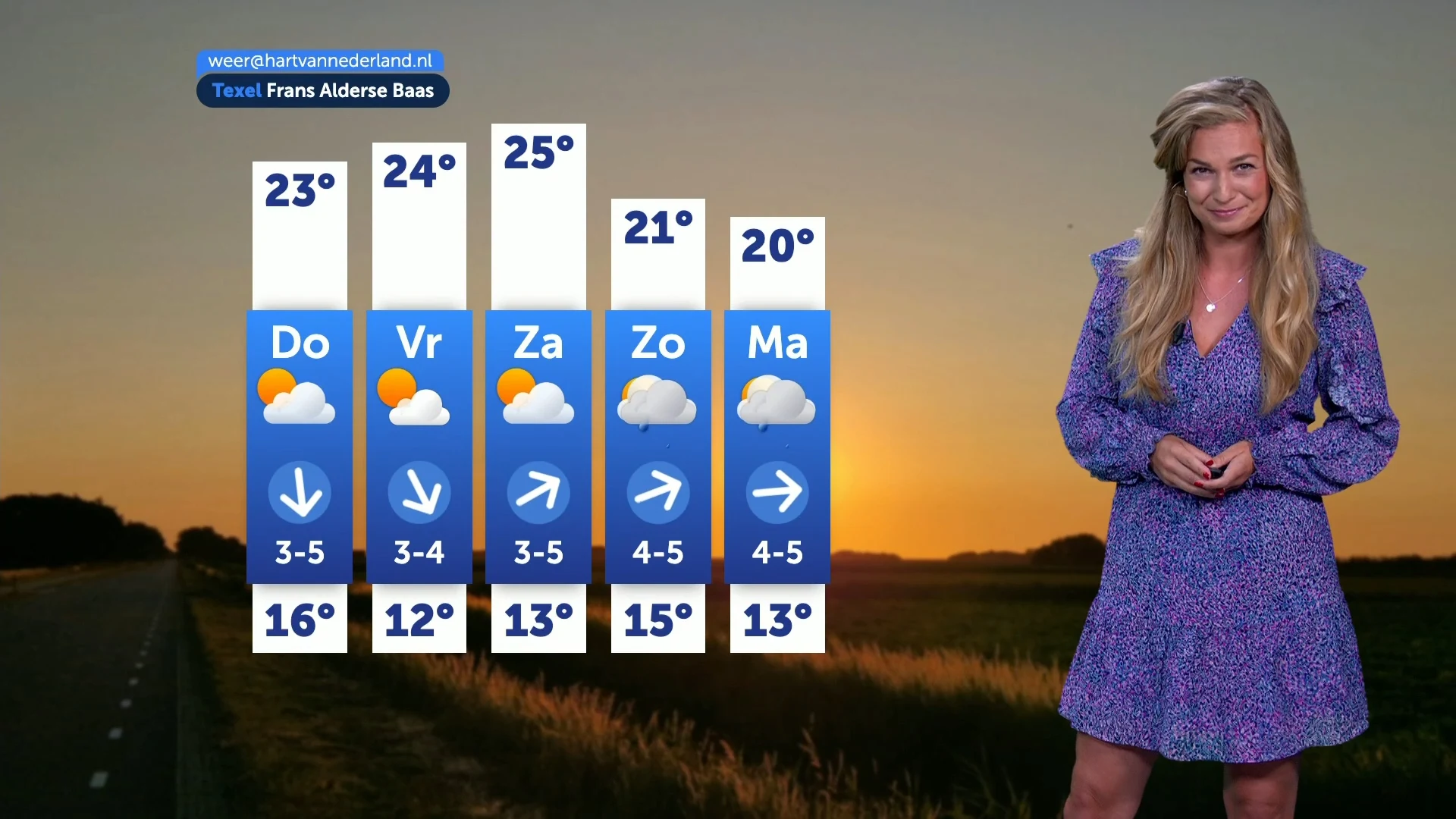 Na tropische dagen komt regen en onweer onze kant op