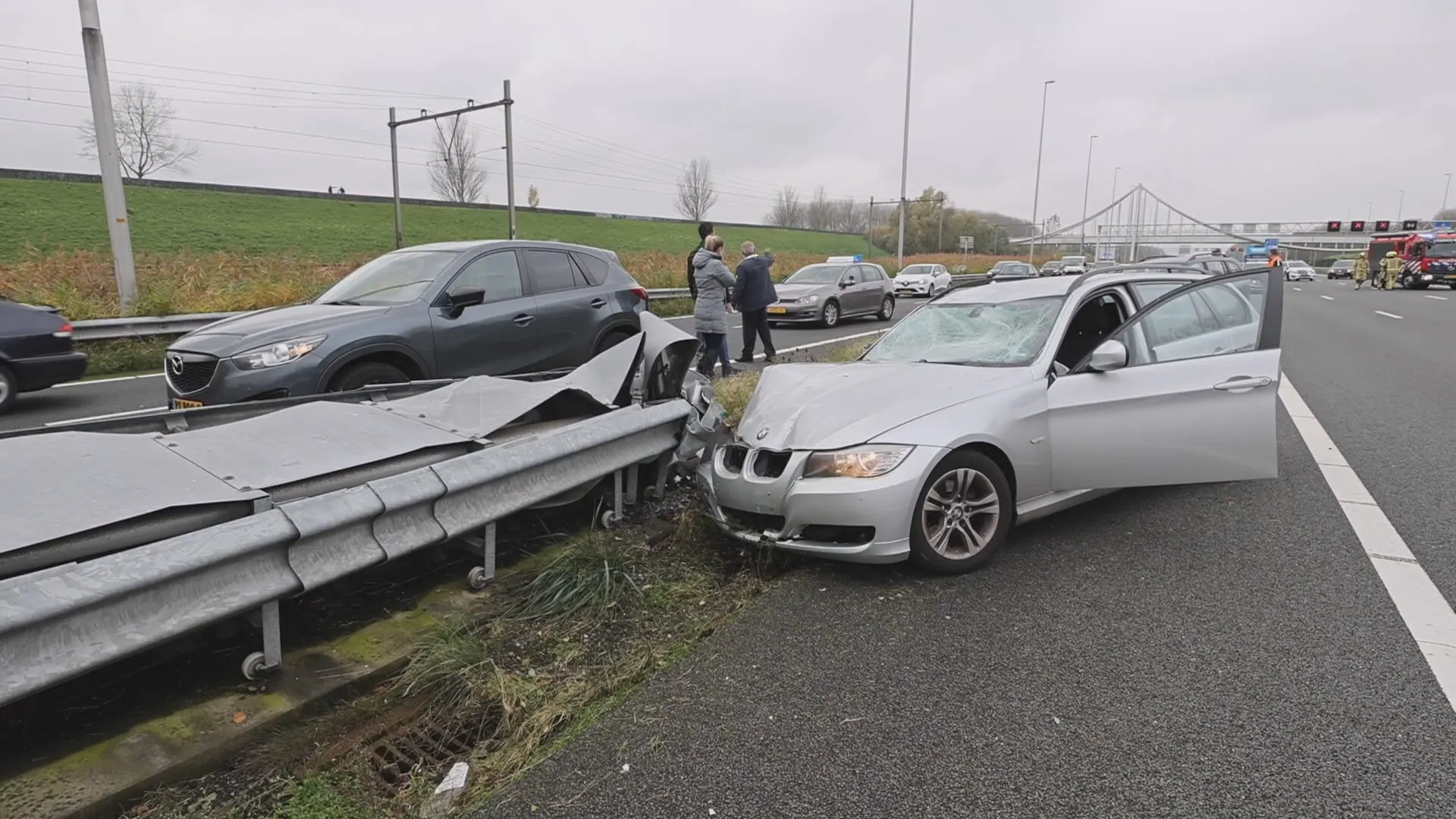 Fataal ongeluk op A12 bij Zoetermeer, vrouw geschept op snelweg