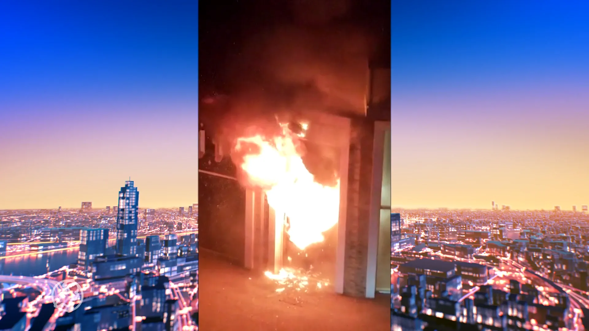 Woningen ontruimd door brand in Amsterdams café: 'Gelukkig zijn er geen doden gevallen'