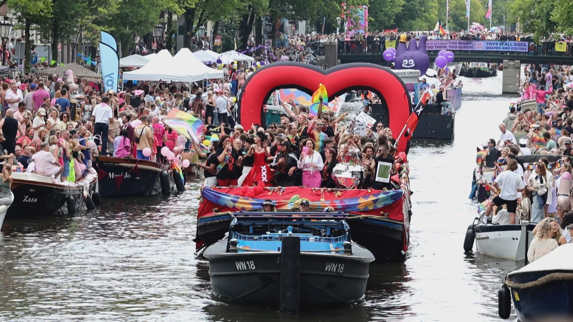 Meerdere meldingen van seksueel geweld in Pride-weekend Amsterdam
