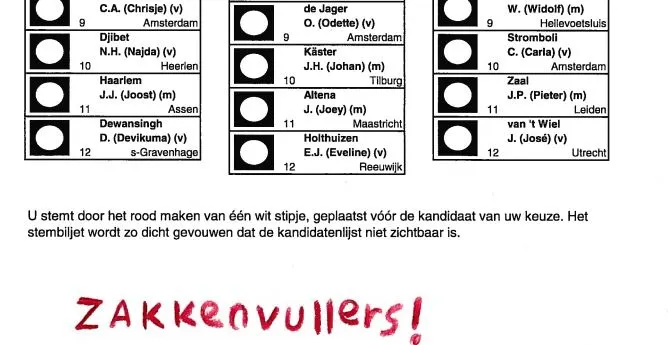 Mag je smileys tekenen op je stembiljet? En andere vragen over (on)geldige stemmen