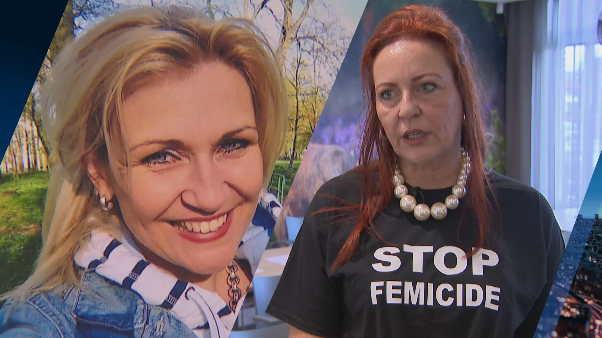 Gea werd vermoord door haar eigen man, nu strijdt haar zus Barbara tegen femicide