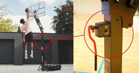 Decathlon waarschuwt voor basketbalpaal, kan ernstig letsel veroorzaken