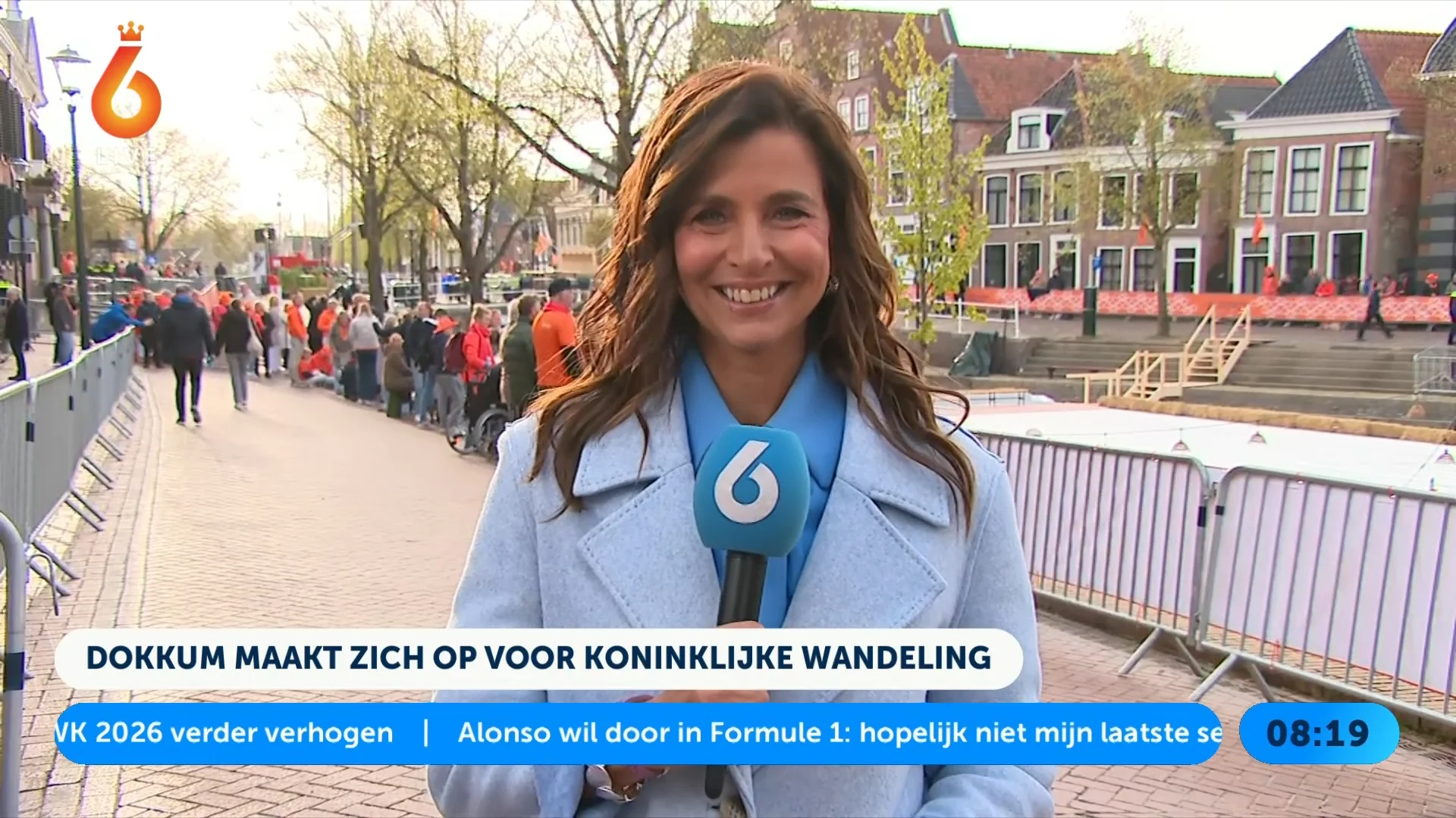 Deze route legt de koninklijke familie af in Dokkum