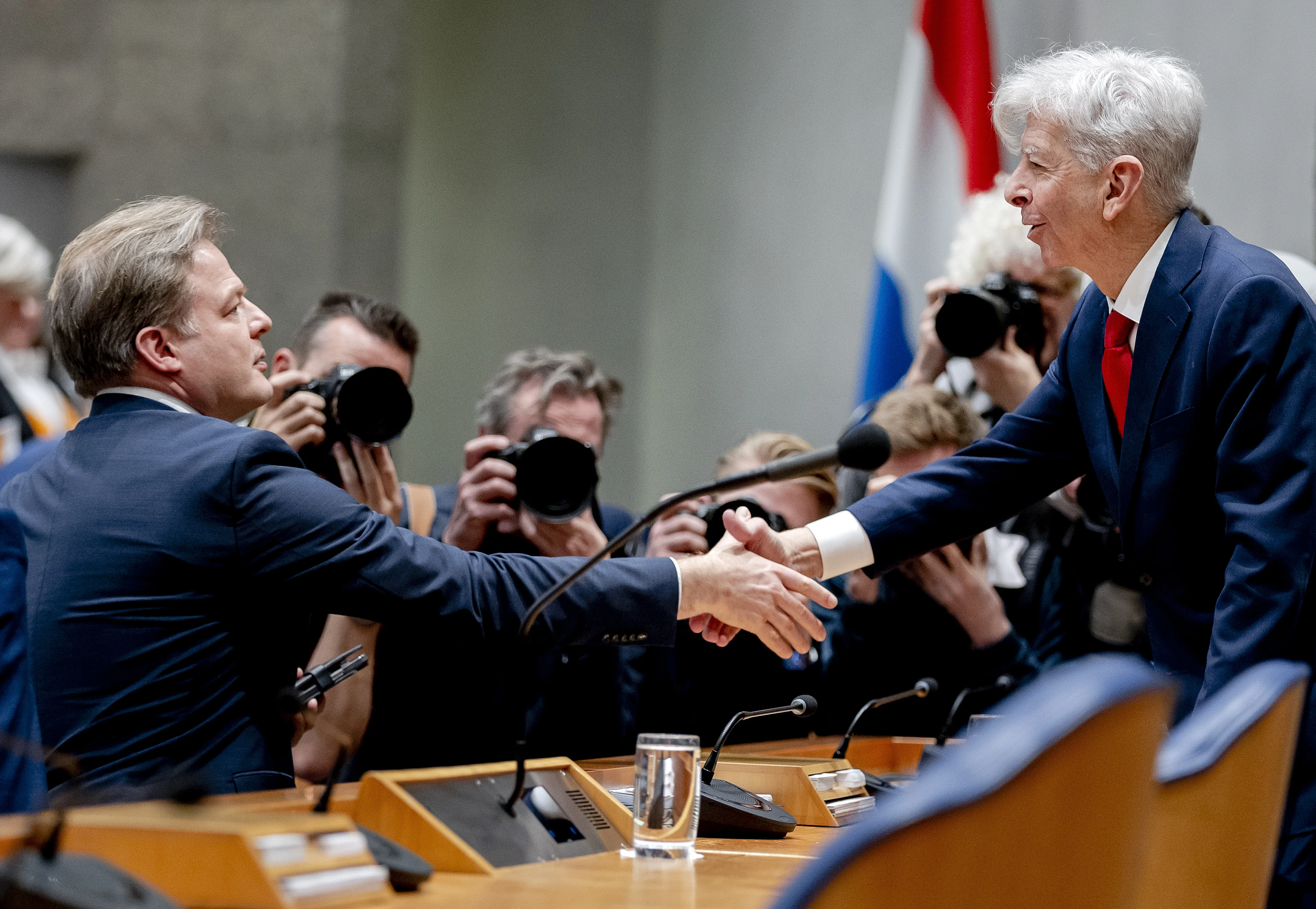 'Plasterk en Omtzigt in gesprek om relatie te verbeteren'