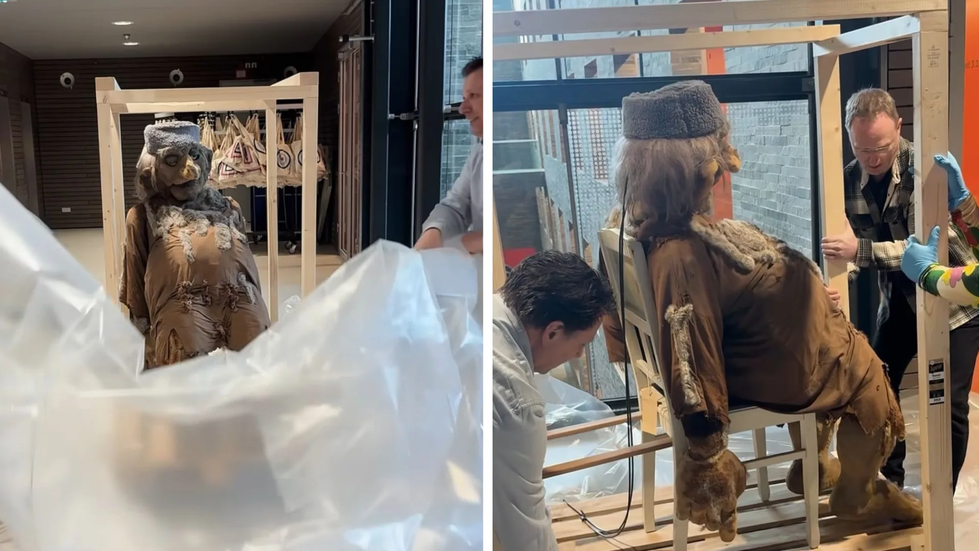 Angstaanjagende Karbonkel vol larven en eitjes in vulling: 'Karma'