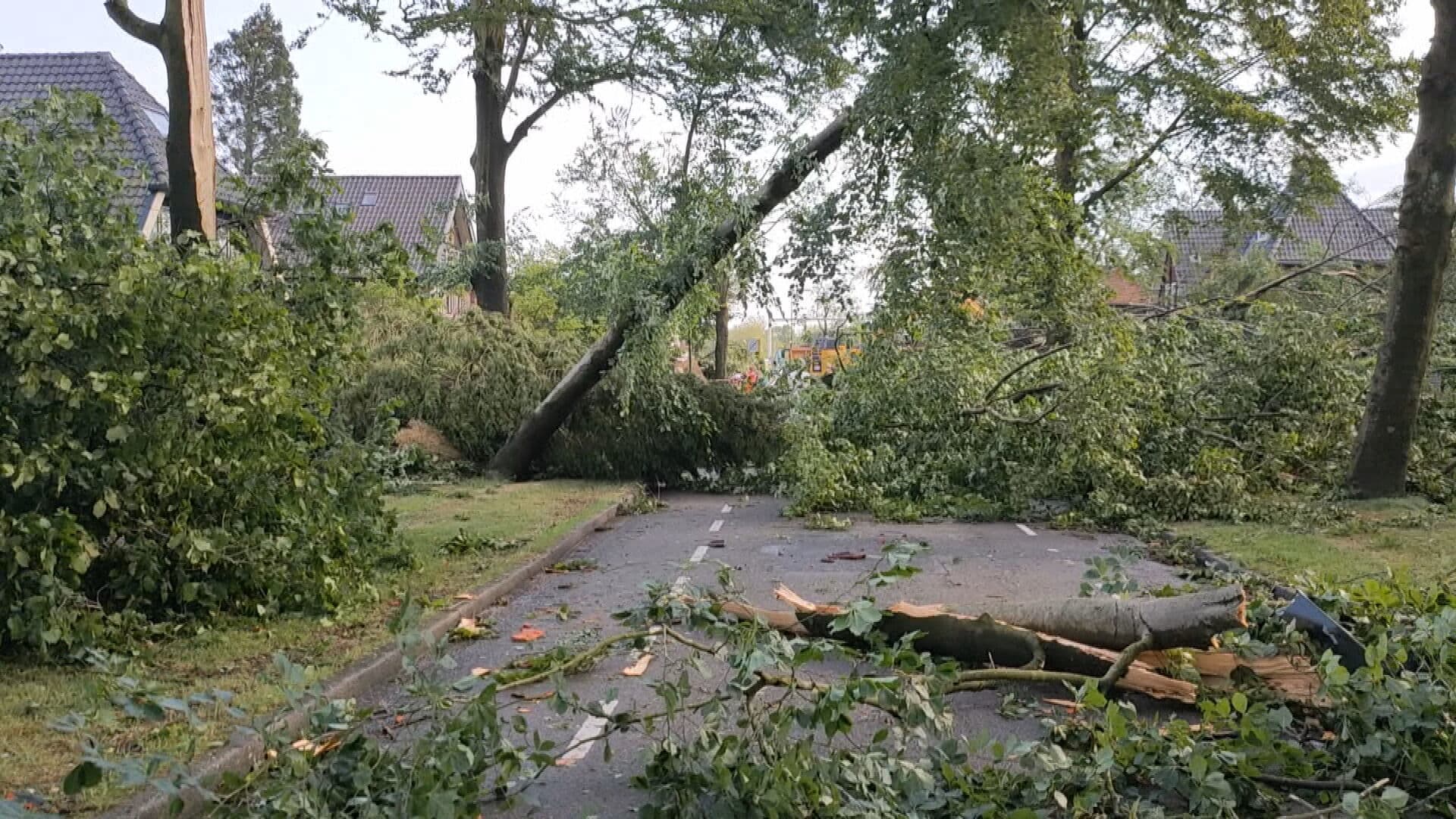 Leersum vier maanden na verwoestend noodweer nog dagelijks geconfronteerd met schade