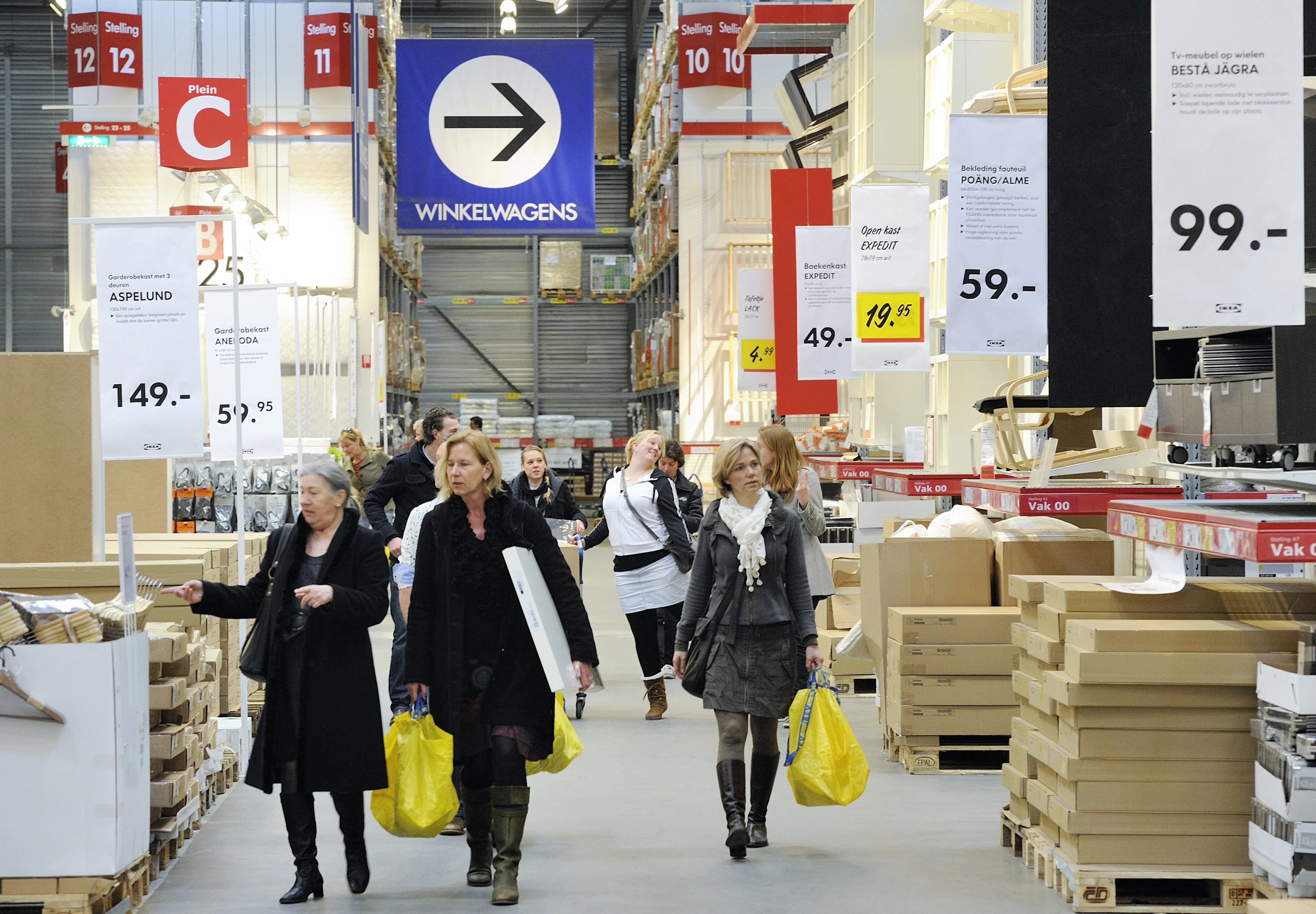 Nederlandse Ikea-winkels op 28 april weer open