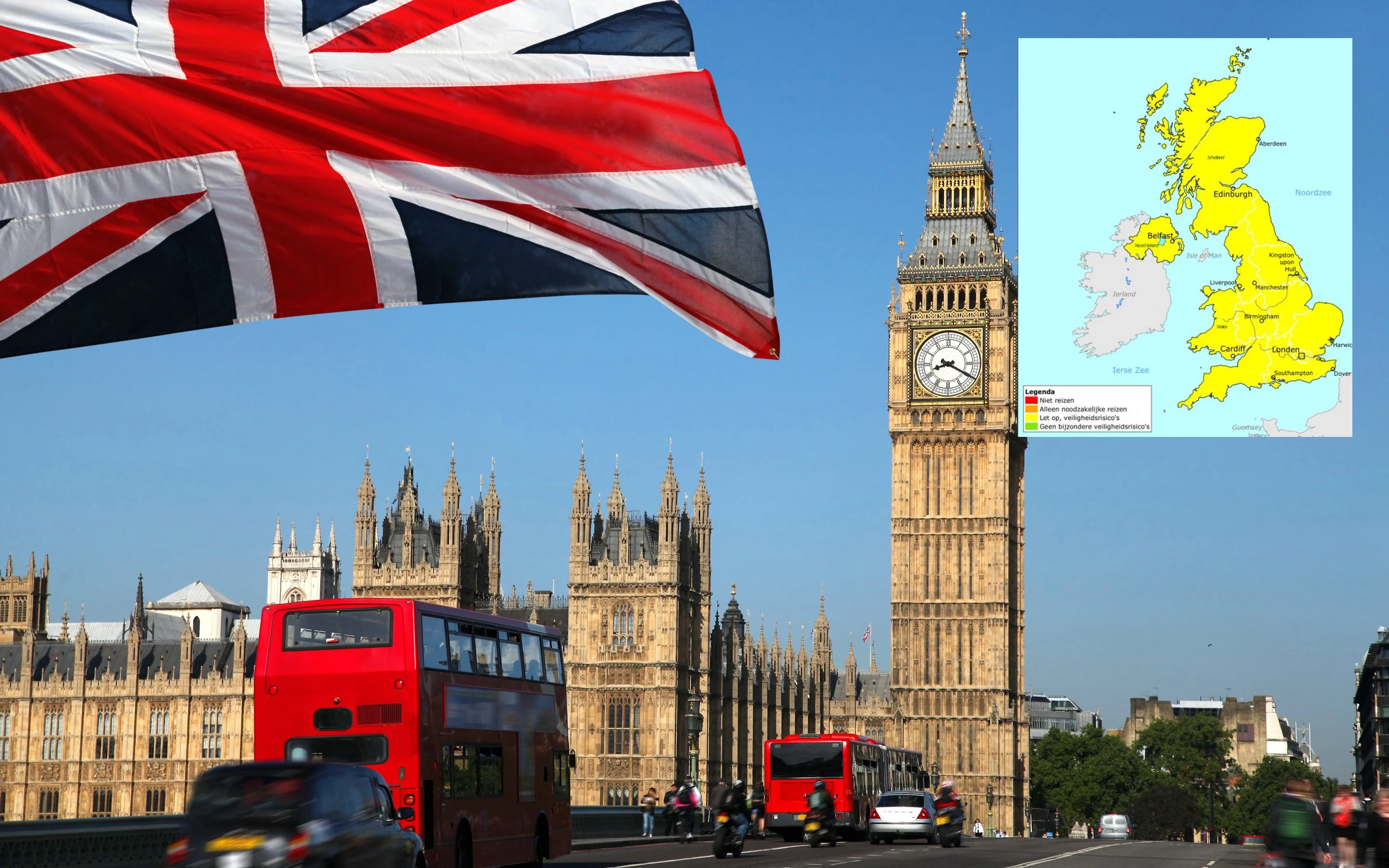 Stedentrip naar Londen? Het kan weer; reisadvies voor Verenigd Koninkrijk aangepast van 'oranje' naar 'geel'