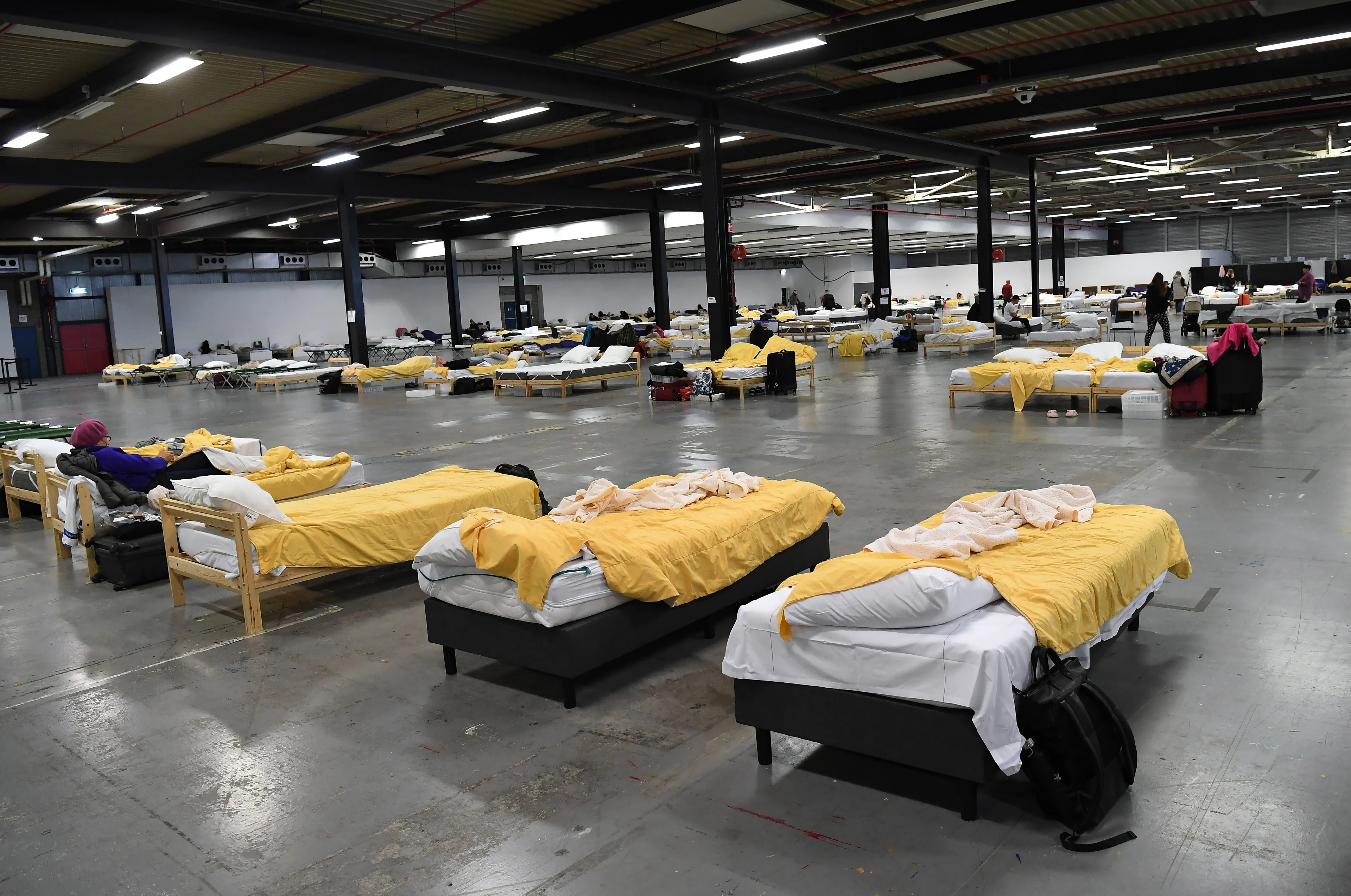 Tientallen asielzoekers tijdelijk van Ter Apel naar Jaarbeurs in Utrecht