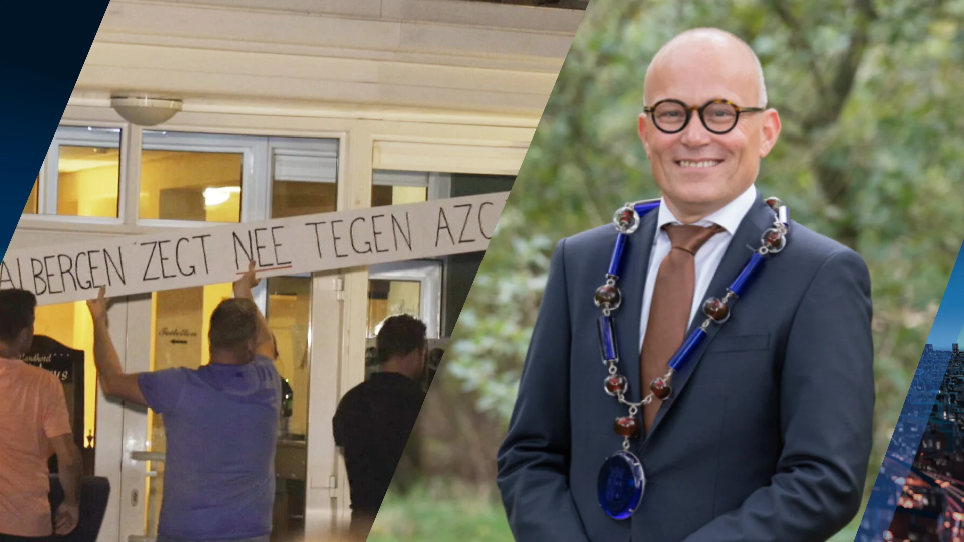 Burgemeester Tubbergen moest verhuizen na bedreigingen om asielhotel Albergen