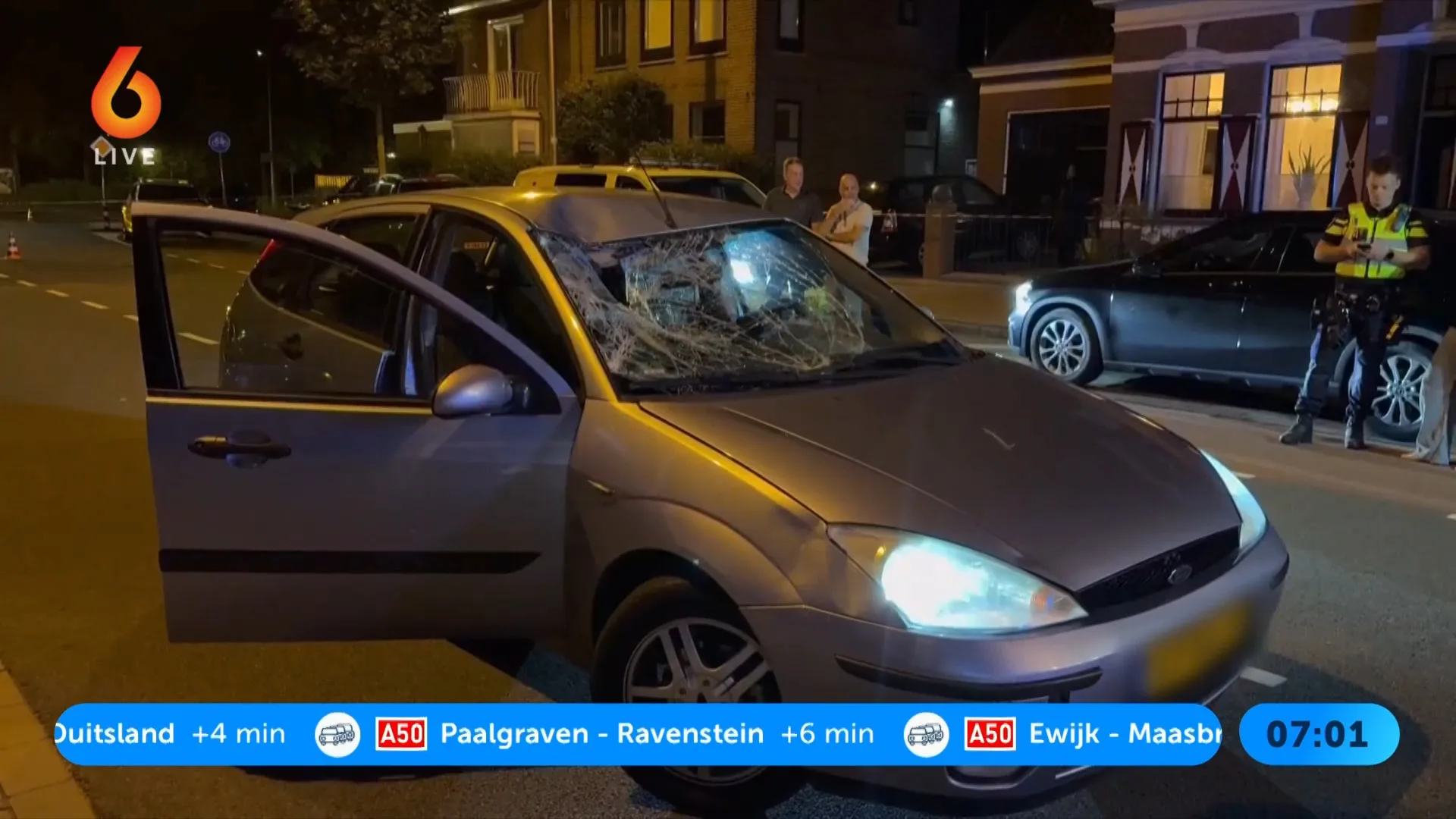 Politie zoekt bestuurder na ernstig ongeval met fietser in Enschede