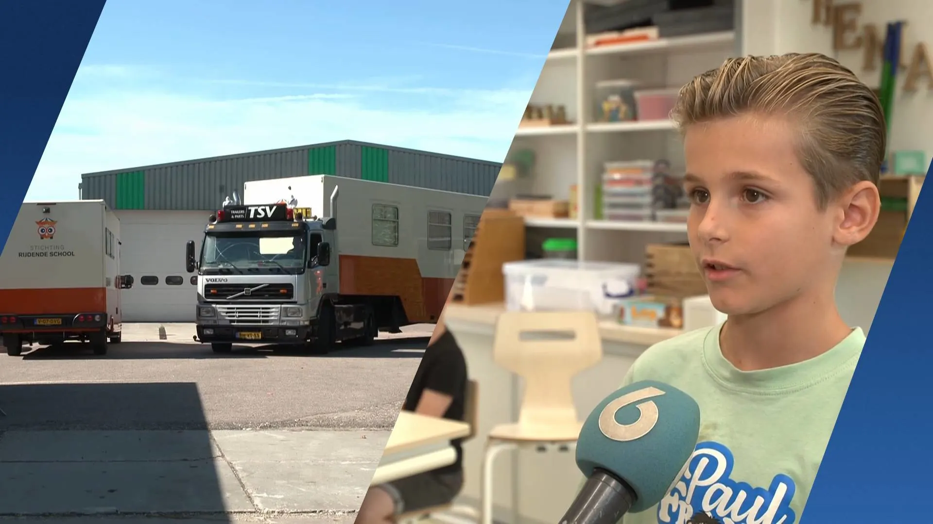 Zo ziet een lesdag in de Rijdende School voor kermiskinderen eruit