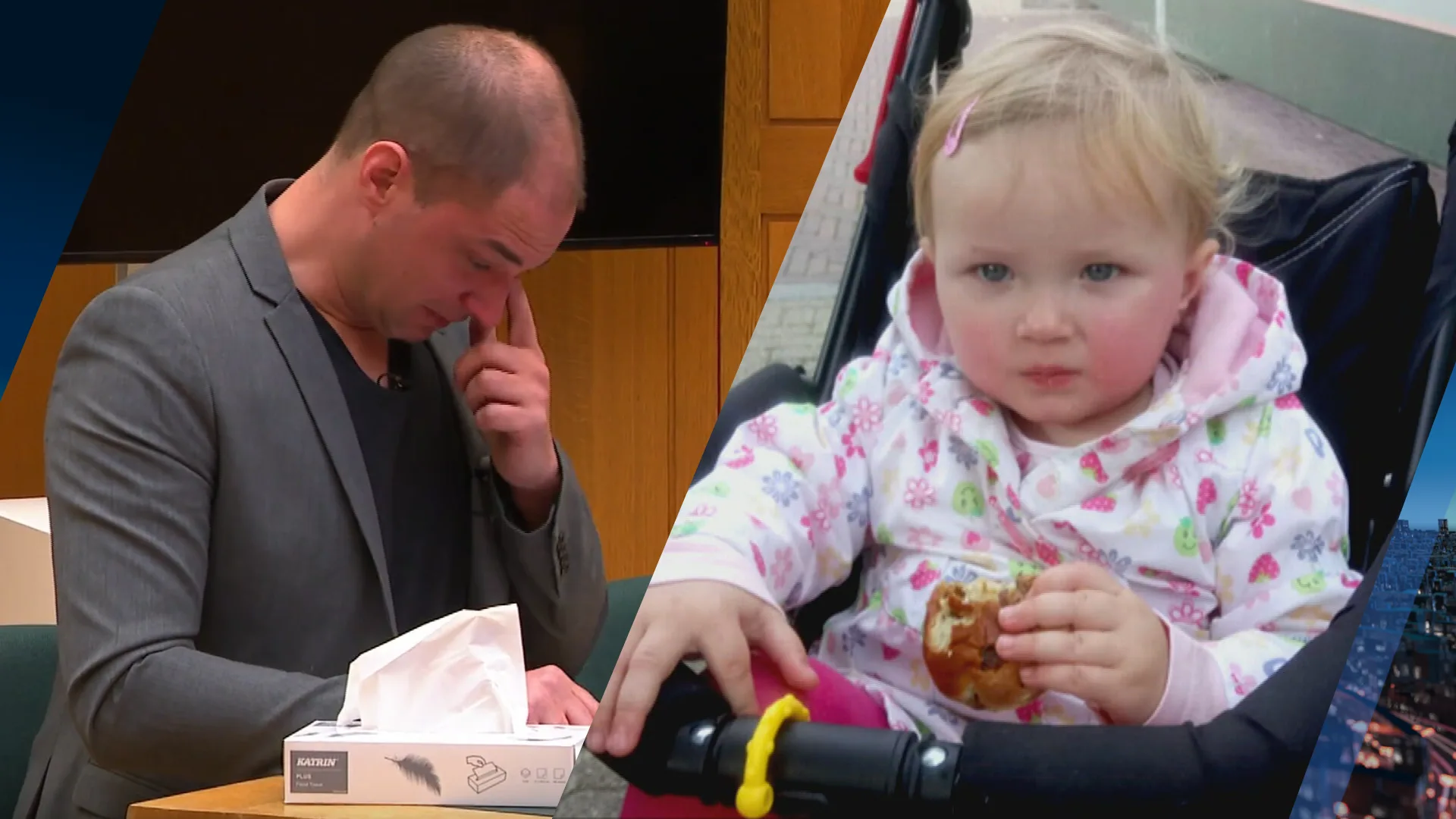 Tommy in tranen bij rechtszaak ontvoerde dochter: jaren cel geëist tegen ex