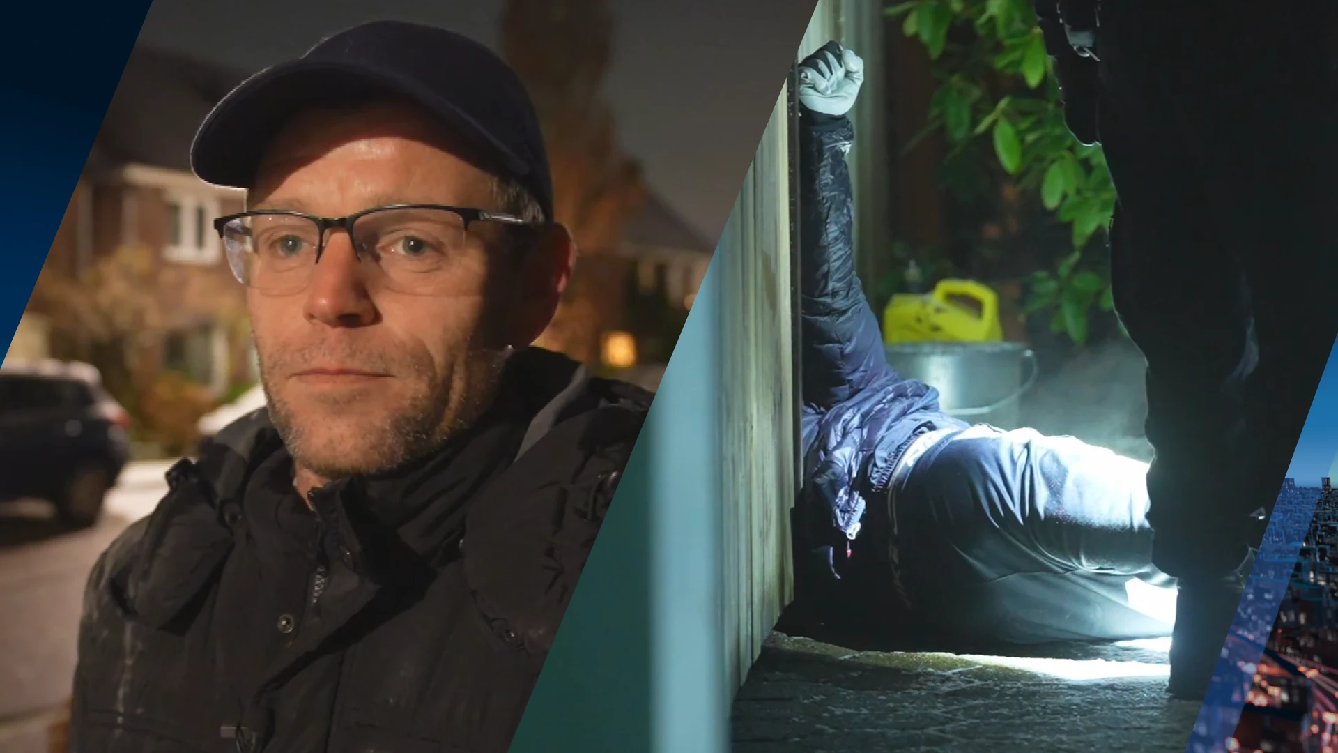 Wil-Jan betrapt inbreker op heterdaad: verdachte breekt been tijdens achtervolging