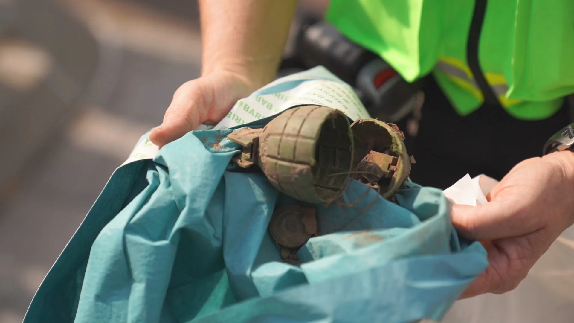 Gevonden 'explosief' in Eindhovense woonwijk blijkt speelgoedgranaat