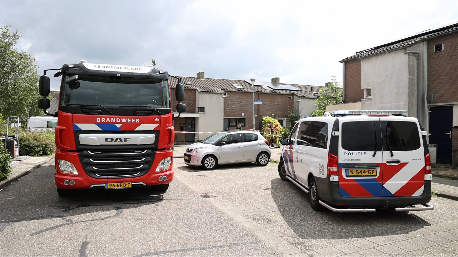 Twee katten overleden bij woningbrand in woning Hoofddorp