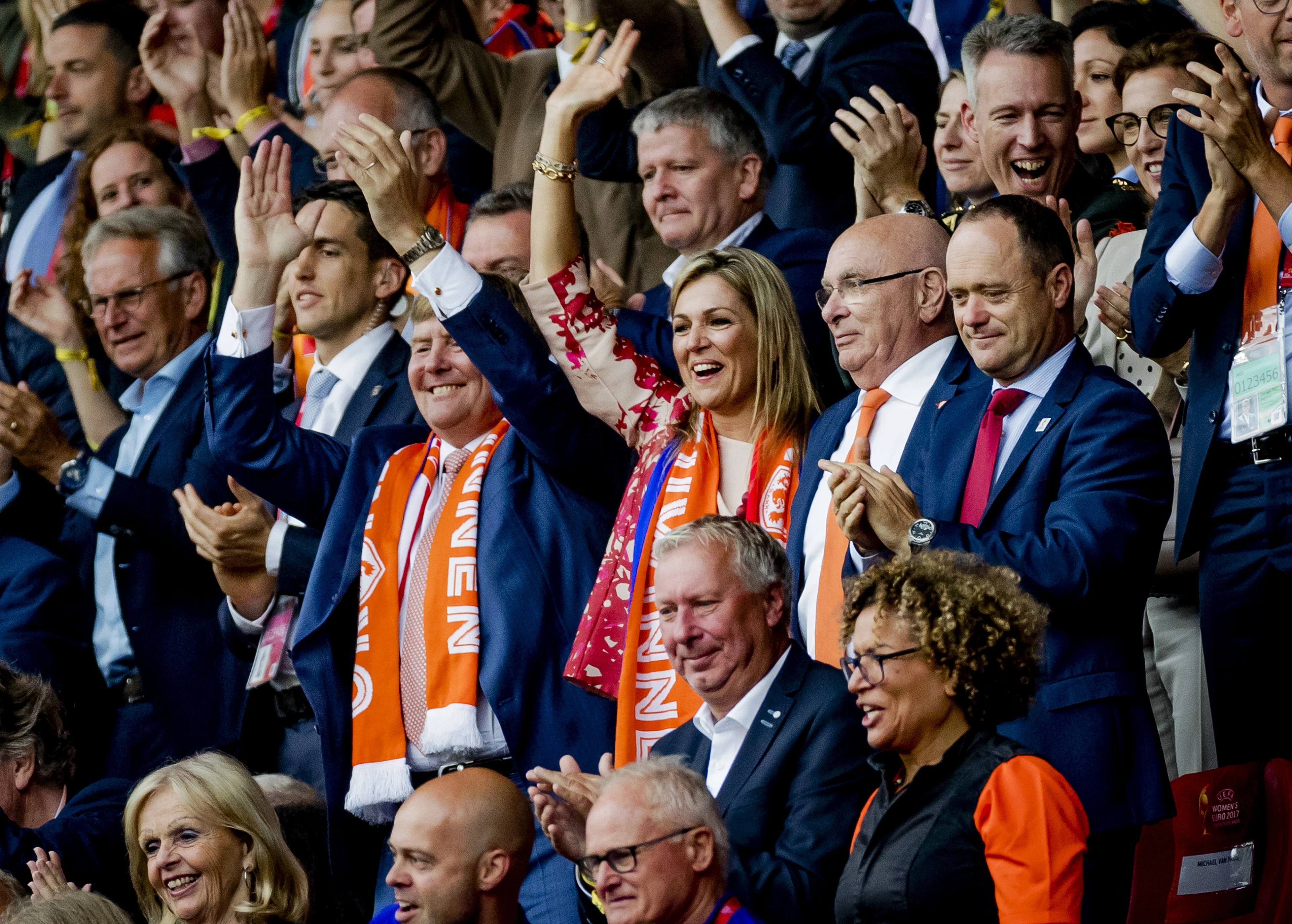 Voor wie juicht koningin Máxima tijdens Nederland - Argentinië?