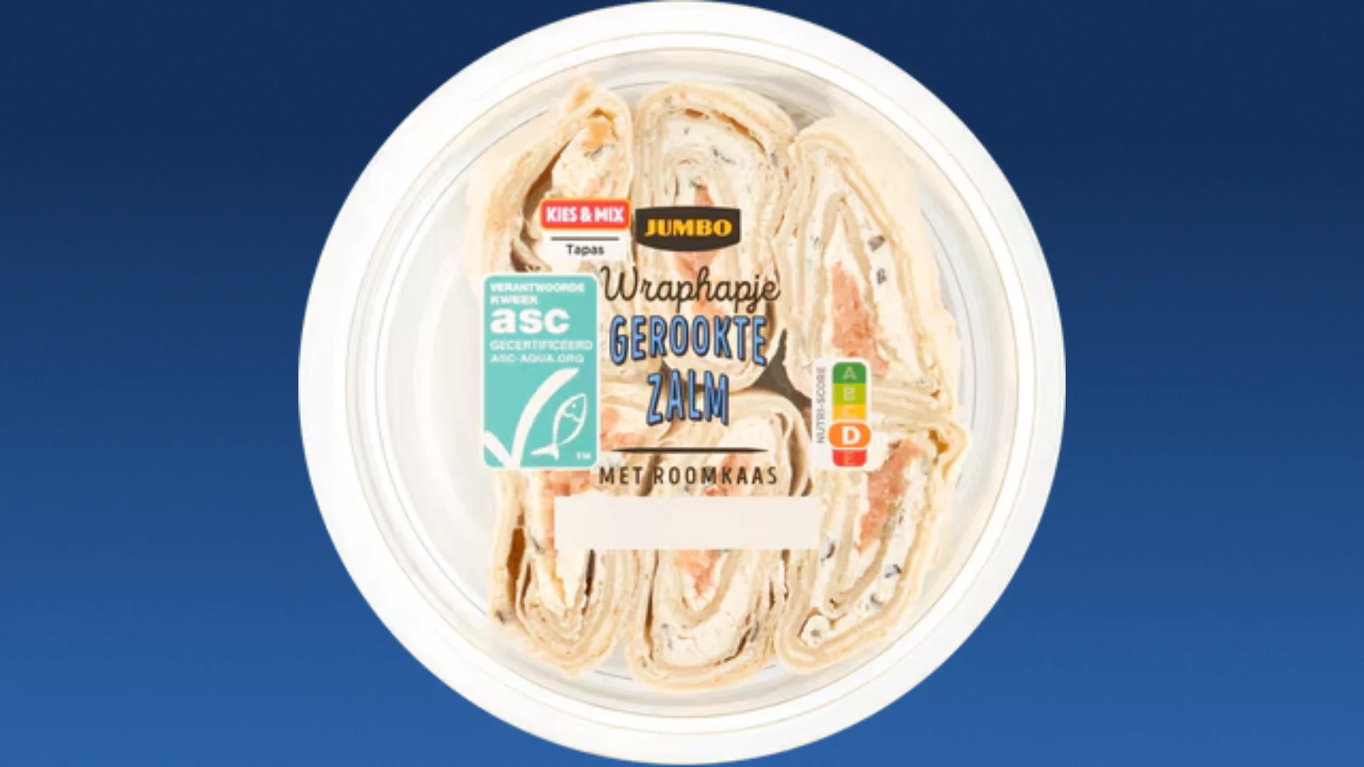 Verkeerd etiket, Jumbo roept wrap met zalm en roomkaas terug