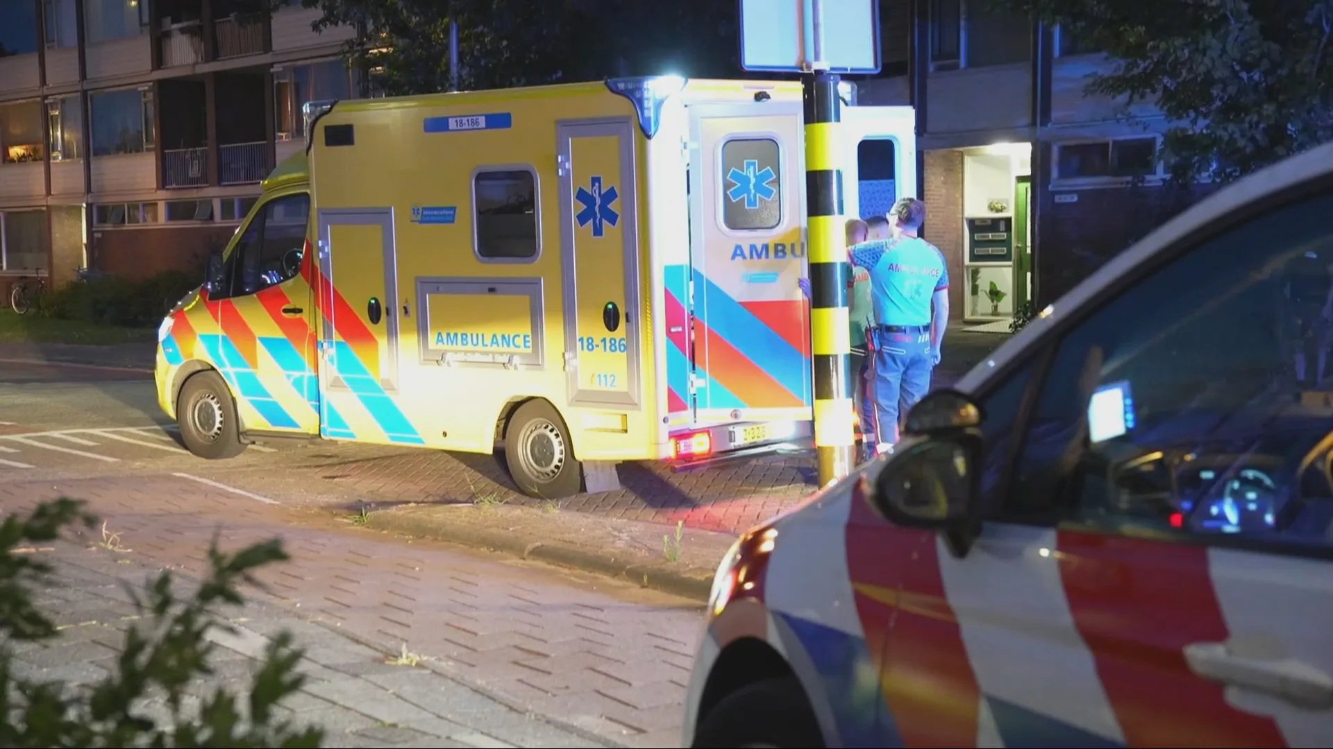 Man (45) gewond door steekincident in Ridderkerk, vrouw (26) aangehouden