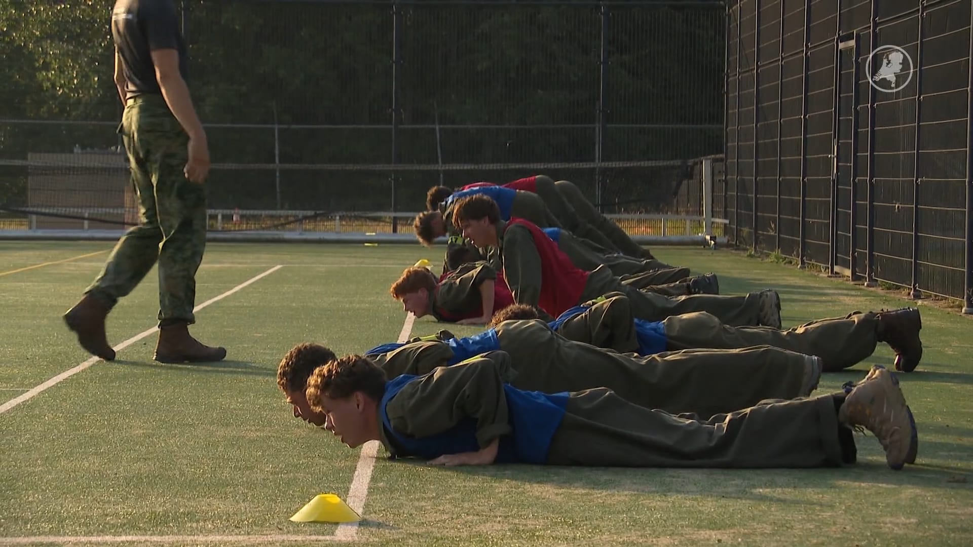 Weer of geen weer: mariniers trainen in bloedhitte