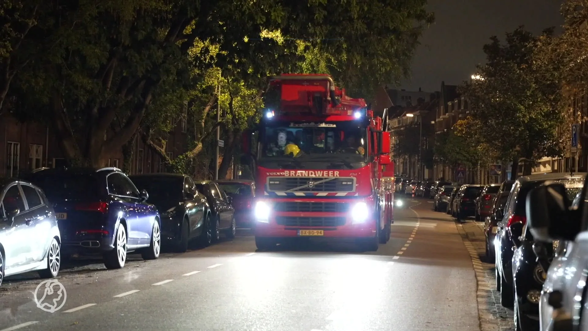 Brand bij woning Schiedam, mogelijk huis van familie moordverdachte