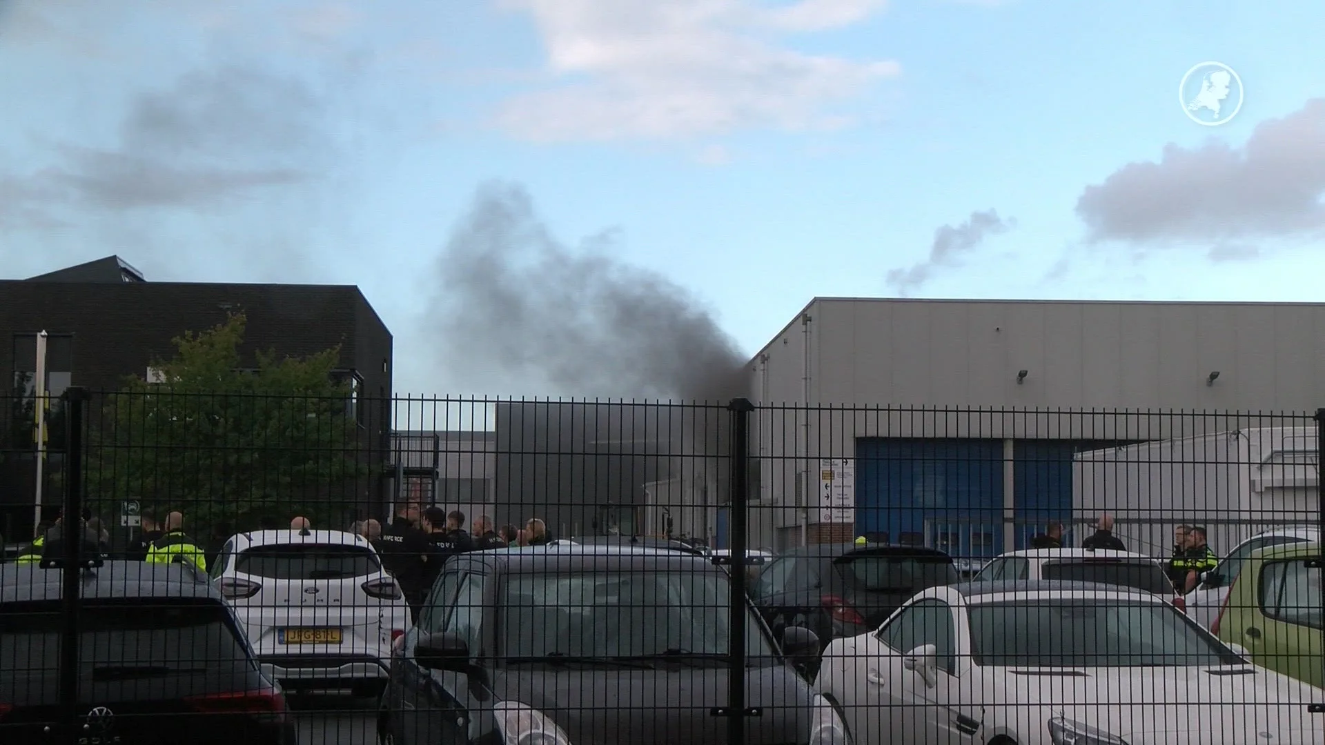 Meerdere mensen naar het ziekenhuis door brand in Axel