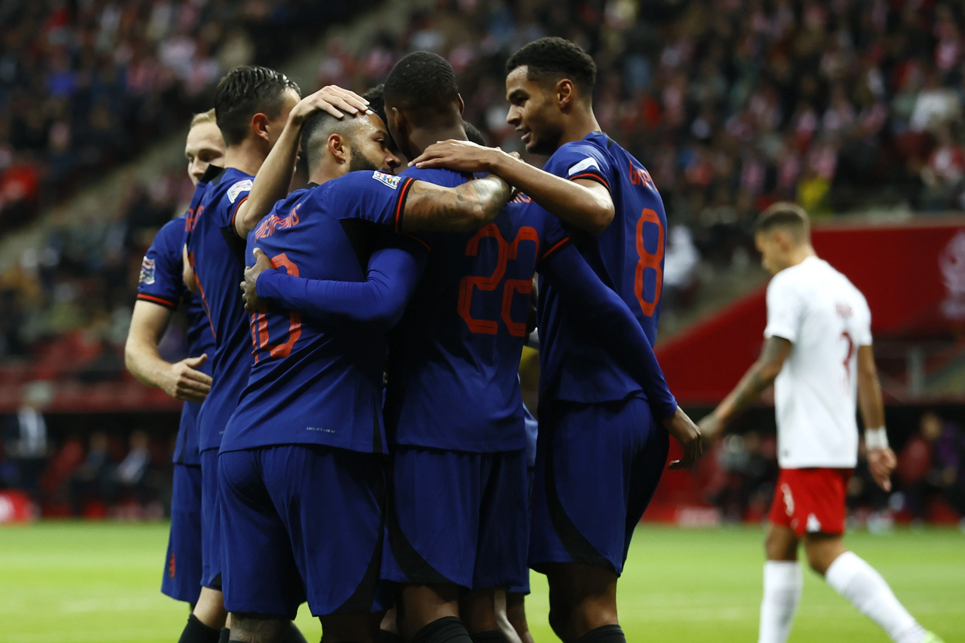 Nederland zet flinke stap naar finaleronde na winst op Polen in Nations League